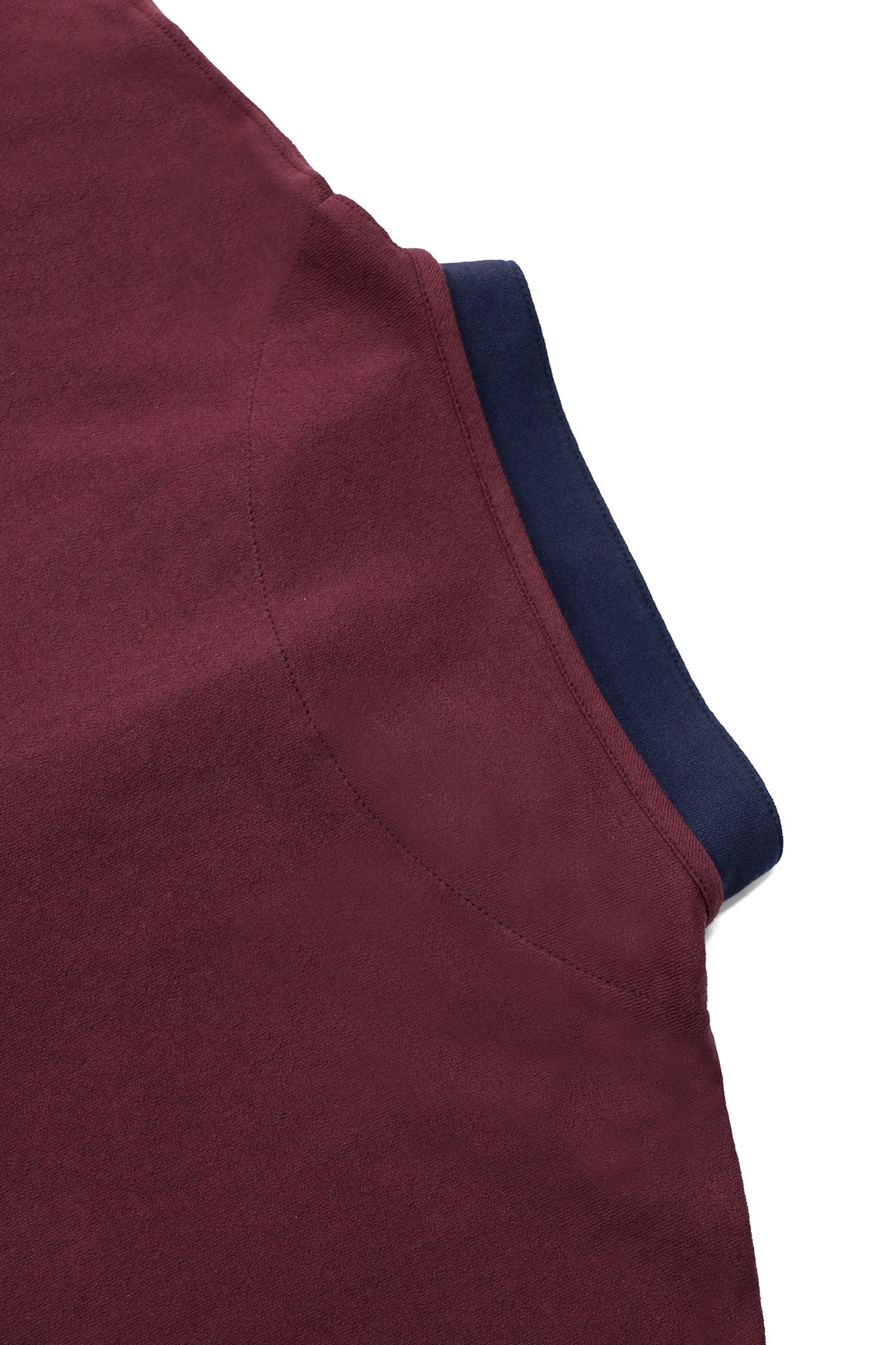 RELABEL Contrast Layered Henley Long-Sleeve Tee-L/S Tee-XS-Purple-Free Shipping Leatheretro