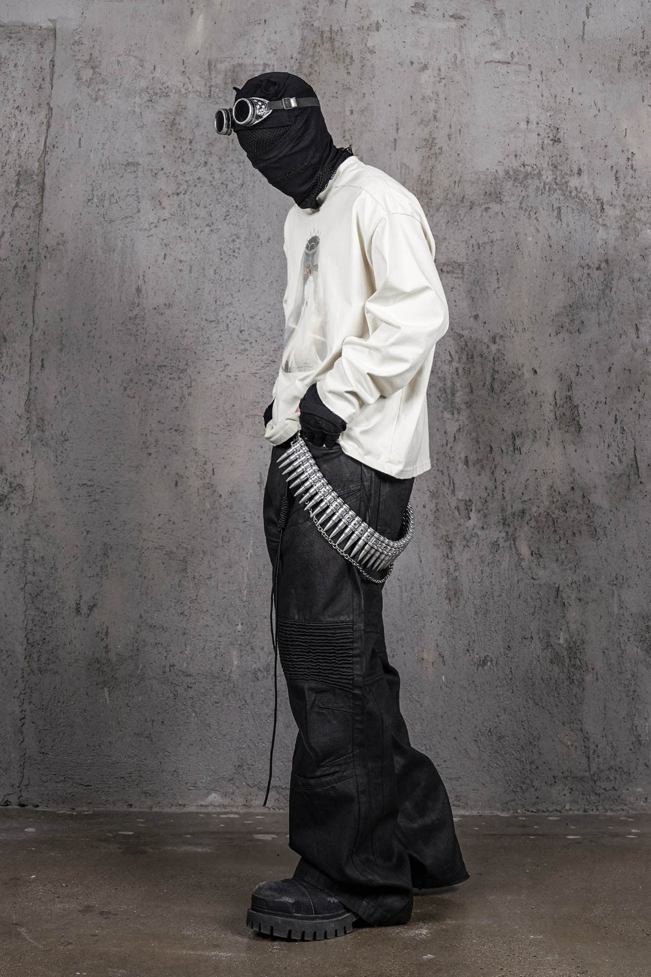 UNDERWATER Bridal Lament Long-Sleeve Tee White-T Shirt-S-Free Shipping Leatheretro