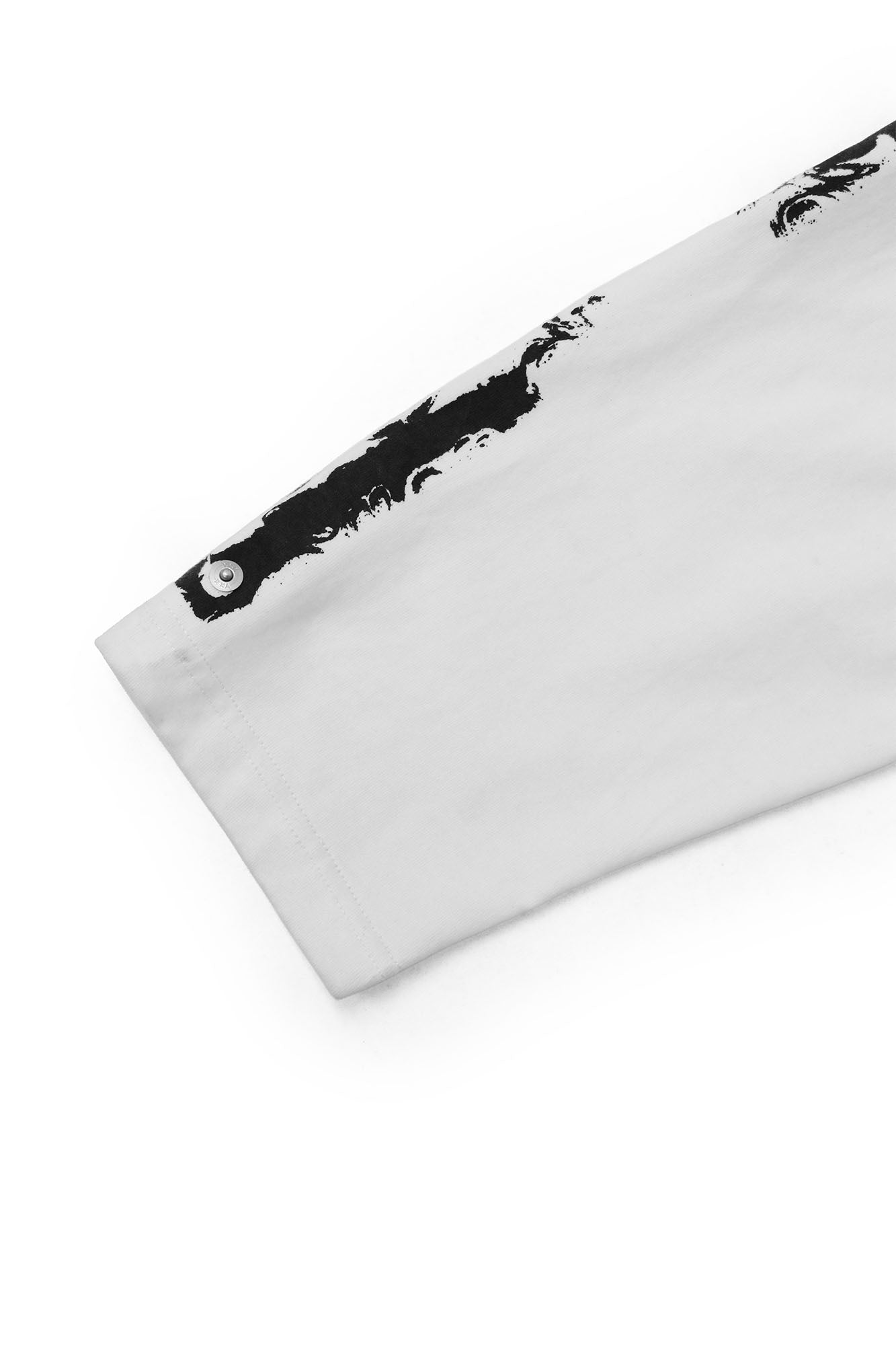 RELABEL Skeleton Graphic Rivet Long-Sleeve Tee-L/S Tee-XS-Gray-Free Shipping Leatheretro