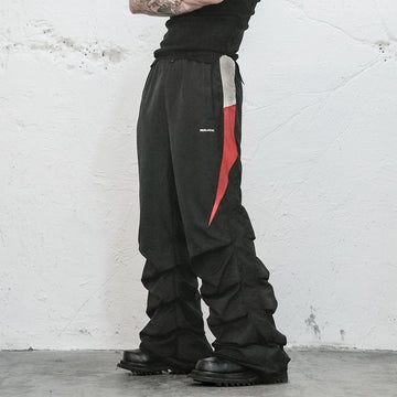 UNDERWATER Bloodfang Ruched Oversized Sweatpants-Pants-S-Free Shipping Leatheretro