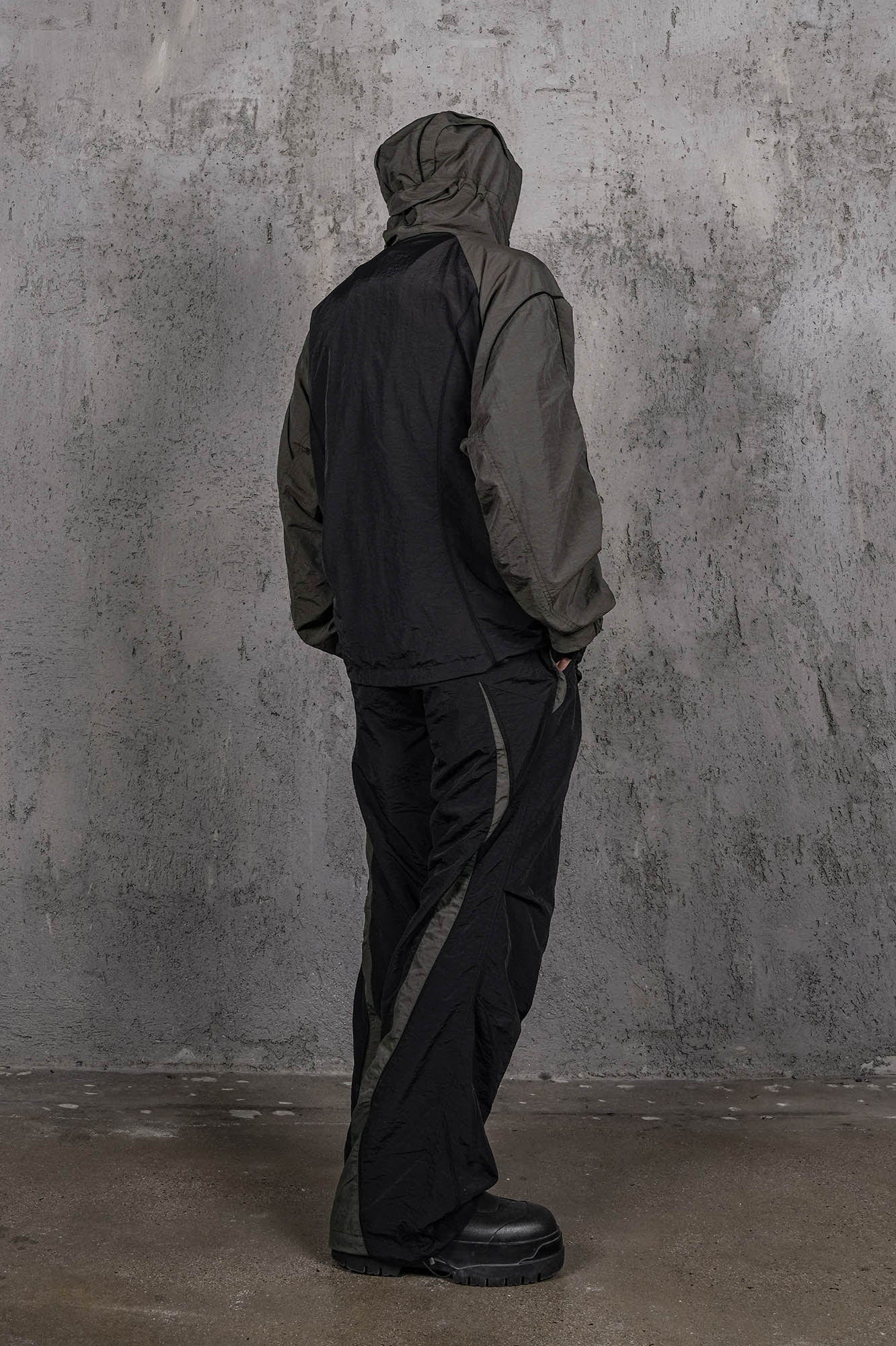 UNDERWATER Wasteland Deconstructed Windbreaker-Jacket-S-Free Shipping Leatheretro