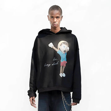 TRIANGLE PROJECT Pinocchio Graphics Hoodie-Hoodie-S-Free Shipping Leatheretro
