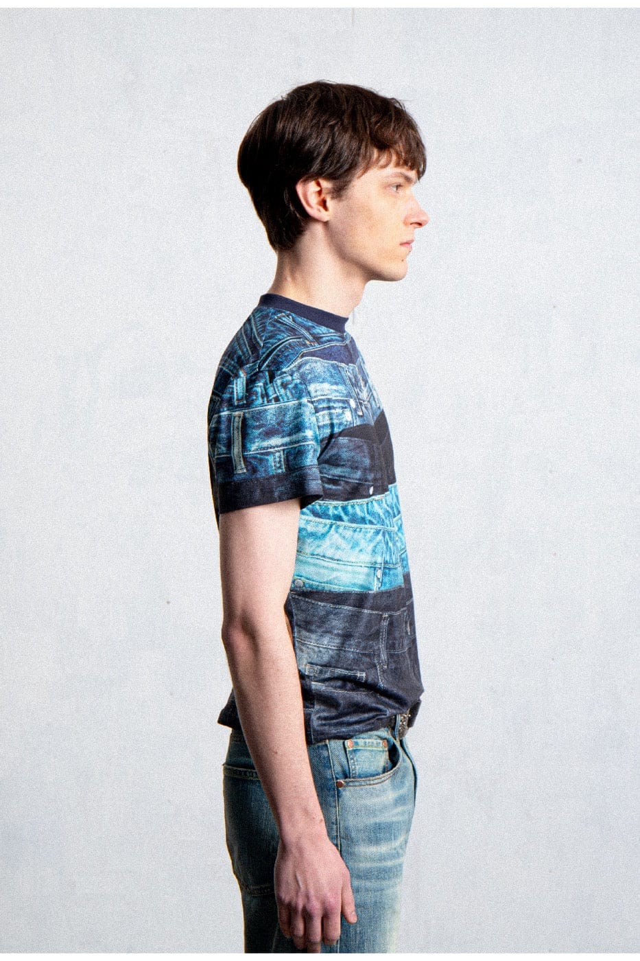 LEONSENSE Full Print Jeans T-Shirt-T Shirt-XS-Free Shipping Leatheretro