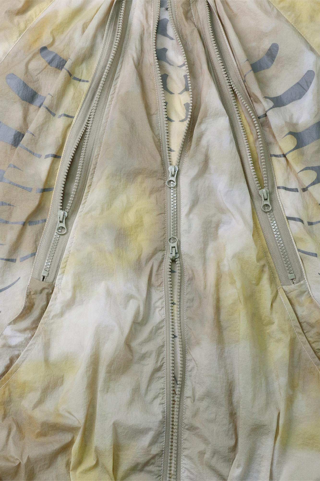 RELABEL Acid-Wash Balloon Hem Hooded Jacket Yellow-Jacket-XS (Preorder)-Free Shipping Leatheretro