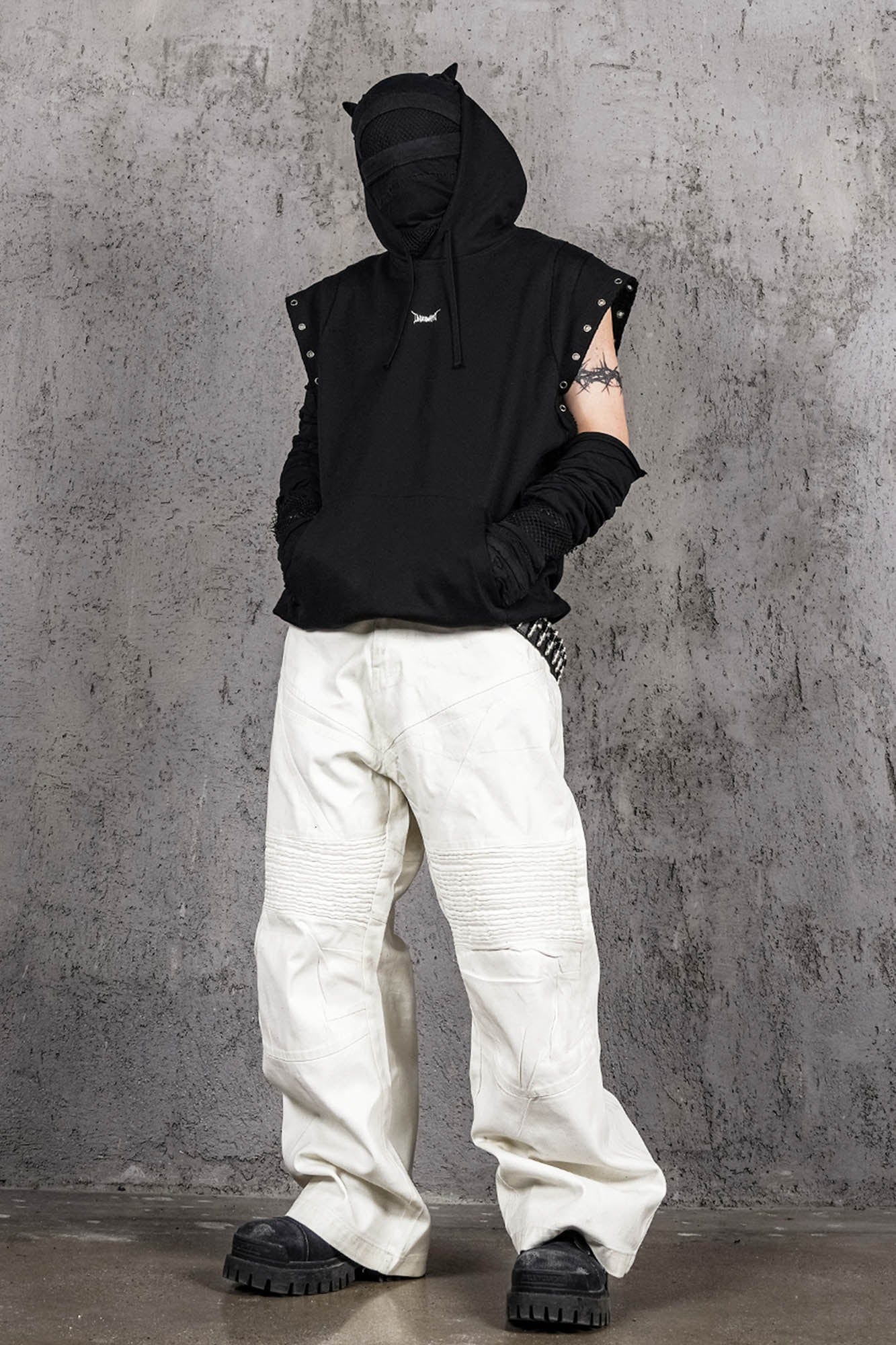 UNDERWATER Inferno Edge Rivet Vest-Vest-S-Free Shipping Leatheretro