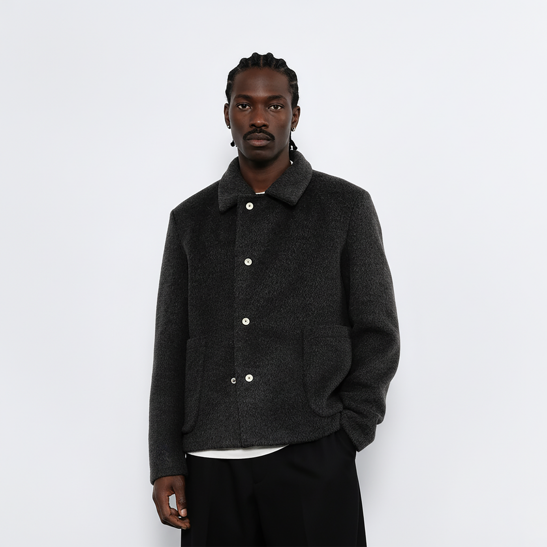7440 37 1 Flap Pockets Wool-Blend Jacket-Jacket-S (Preorder)-Free Shipping Leatheretro