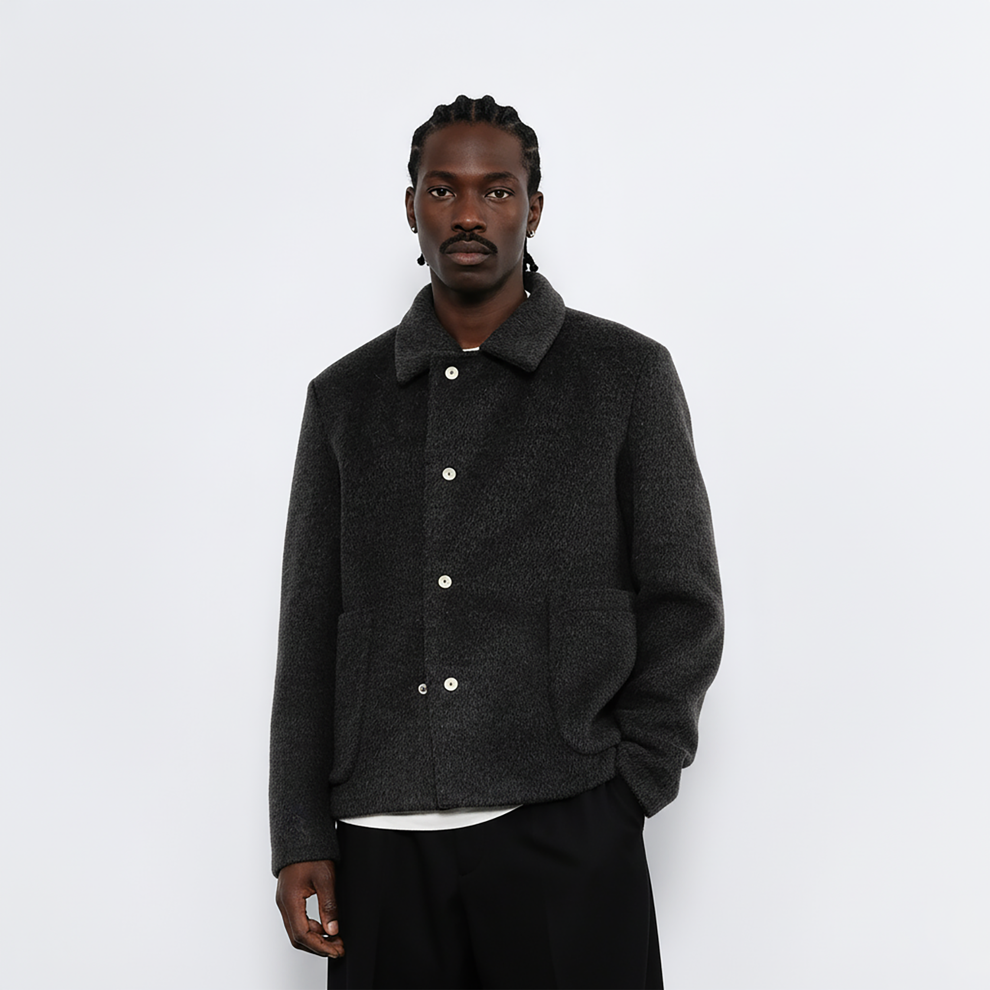 7440 37 1 Flap Pockets Wool-Blend Jacket-Jacket-S (Preorder)-Free Shipping Leatheretro