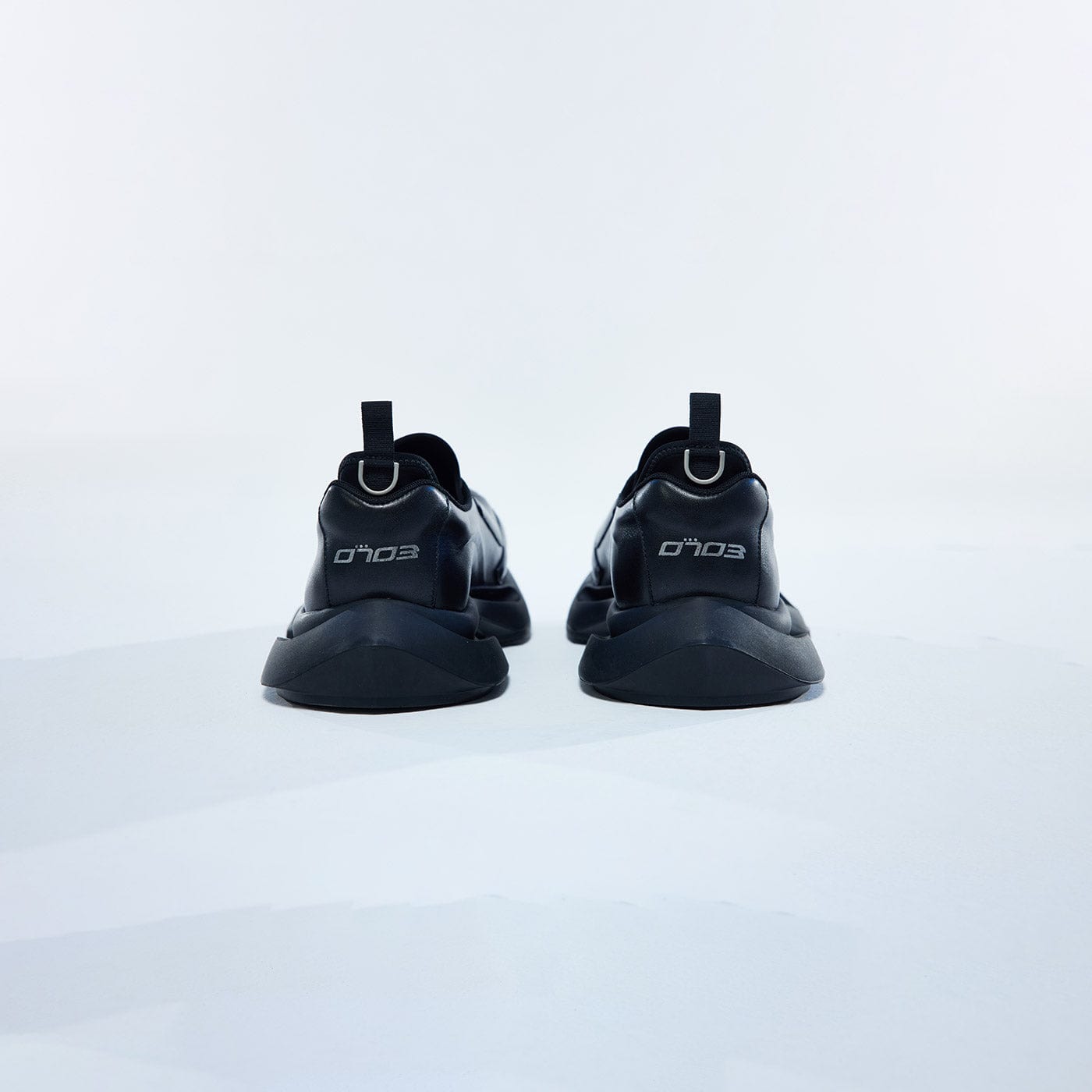 WHISTLEHUNTER x Oto3 Logo Derby Shoes-Shoes-36-Free Shipping Leatheretro