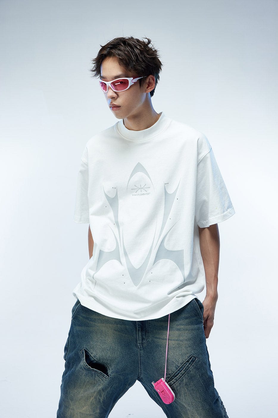 WHISTLEHUNTER Diamond Trimmed T-Shirt-T Shirt-S-Free Shipping Leatheretro