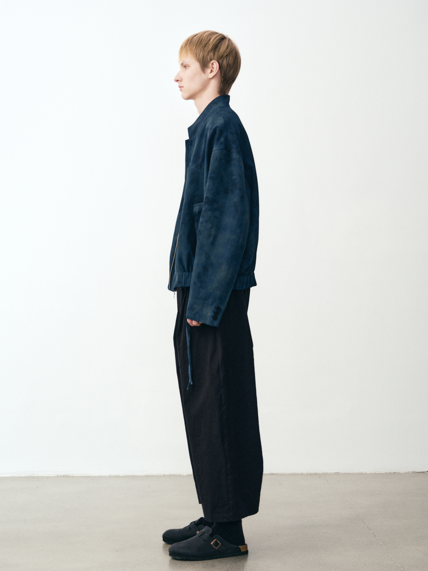 GRAINMUSTARD Pleated Wide-Leg Curved Cropped Pants-Pants-XS-Free Shipping Leatheretro