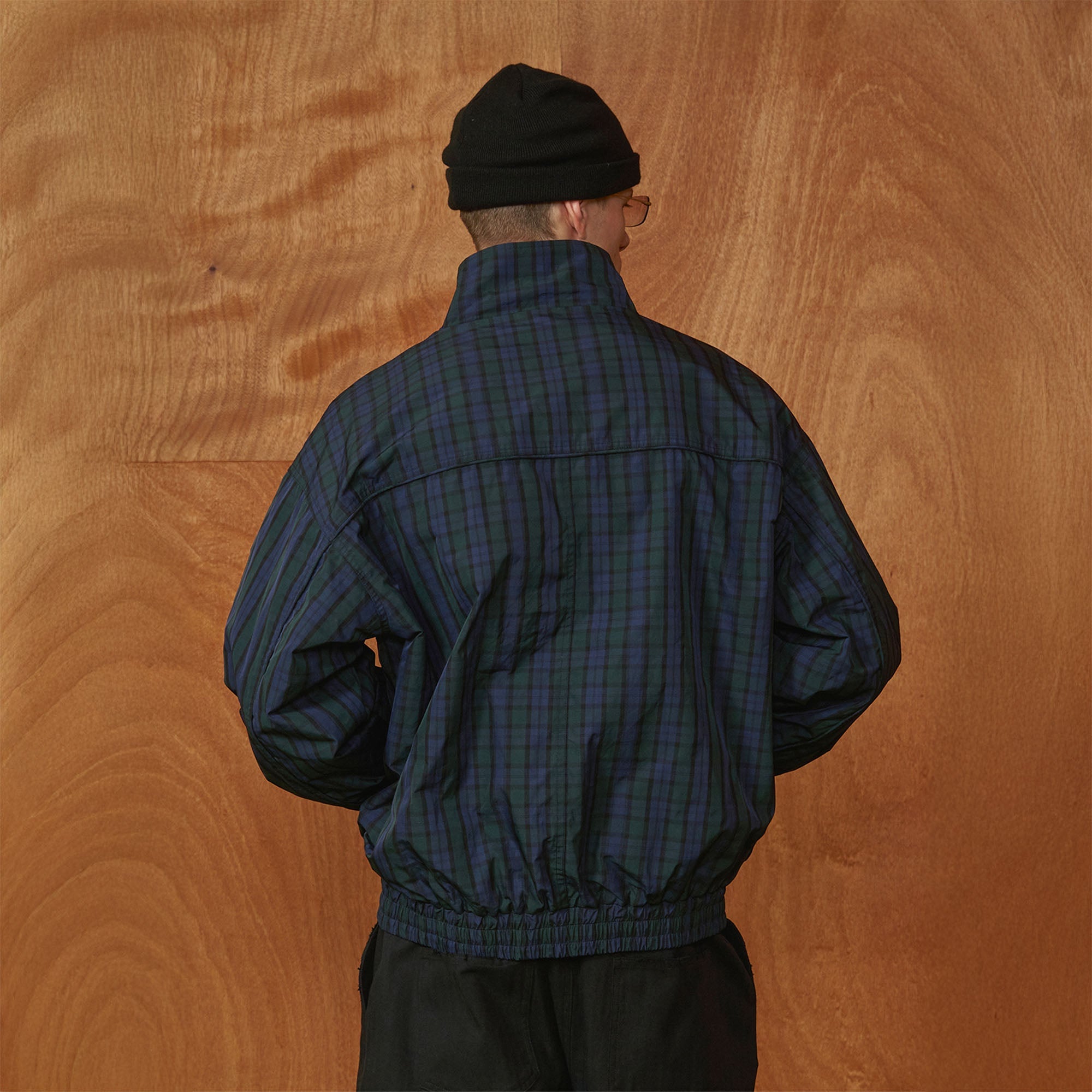 PMW Retro Plaid Utility Jacket-Jacket-S-Free Shipping Leatheretro
