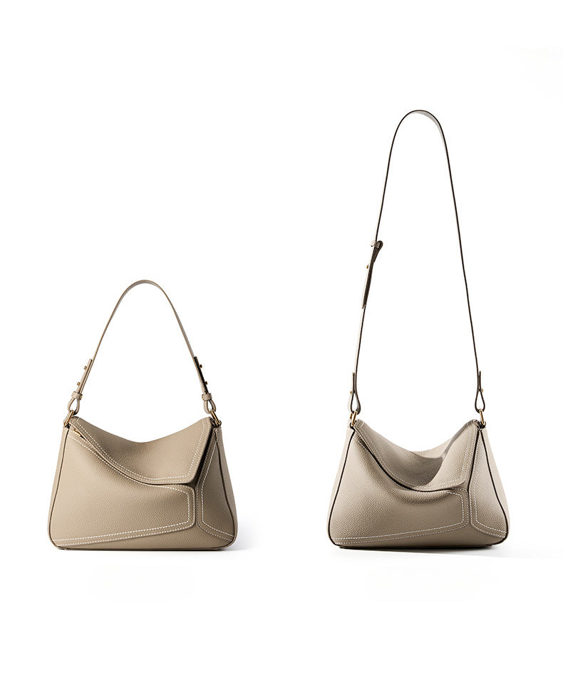 Luxury Leather Tote Bag for Women-Handbags-Brown-Free Shipping Leatheretro