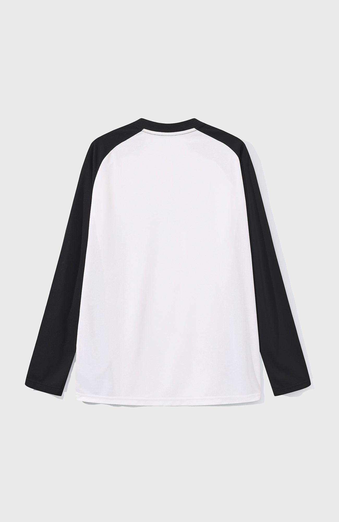 UMAMIISM Quick-Dry Striped Raglan Zip-Up Tee-L/S Tee-XS (Preorder)-White-Free Shipping Leatheretro
