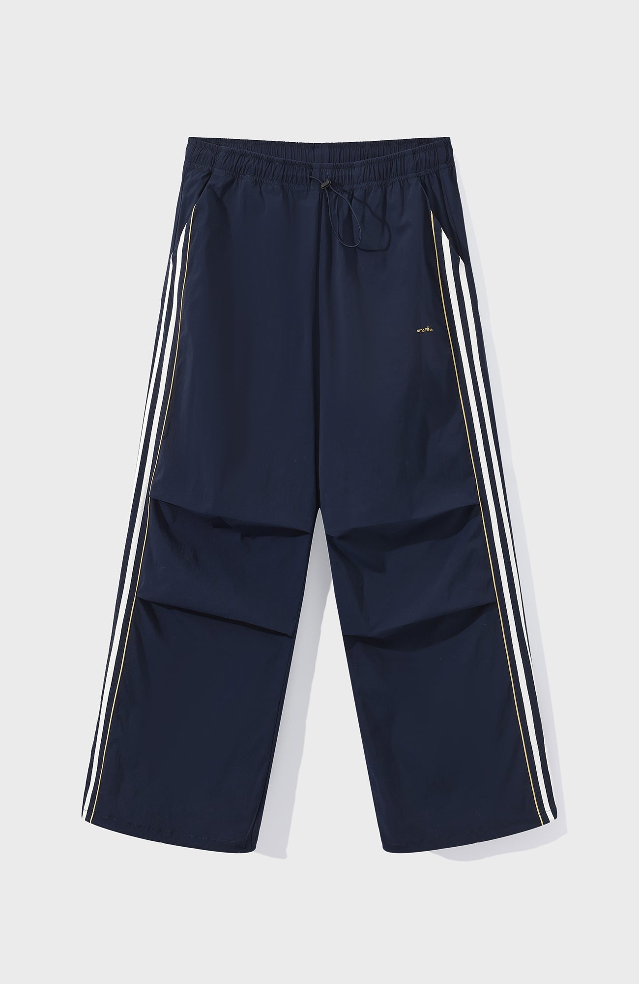 UMAMIISM Striped Drawstring Quick-Dry Track Pants-Pants-XS (Preorder)-Free Shipping Leatheretro