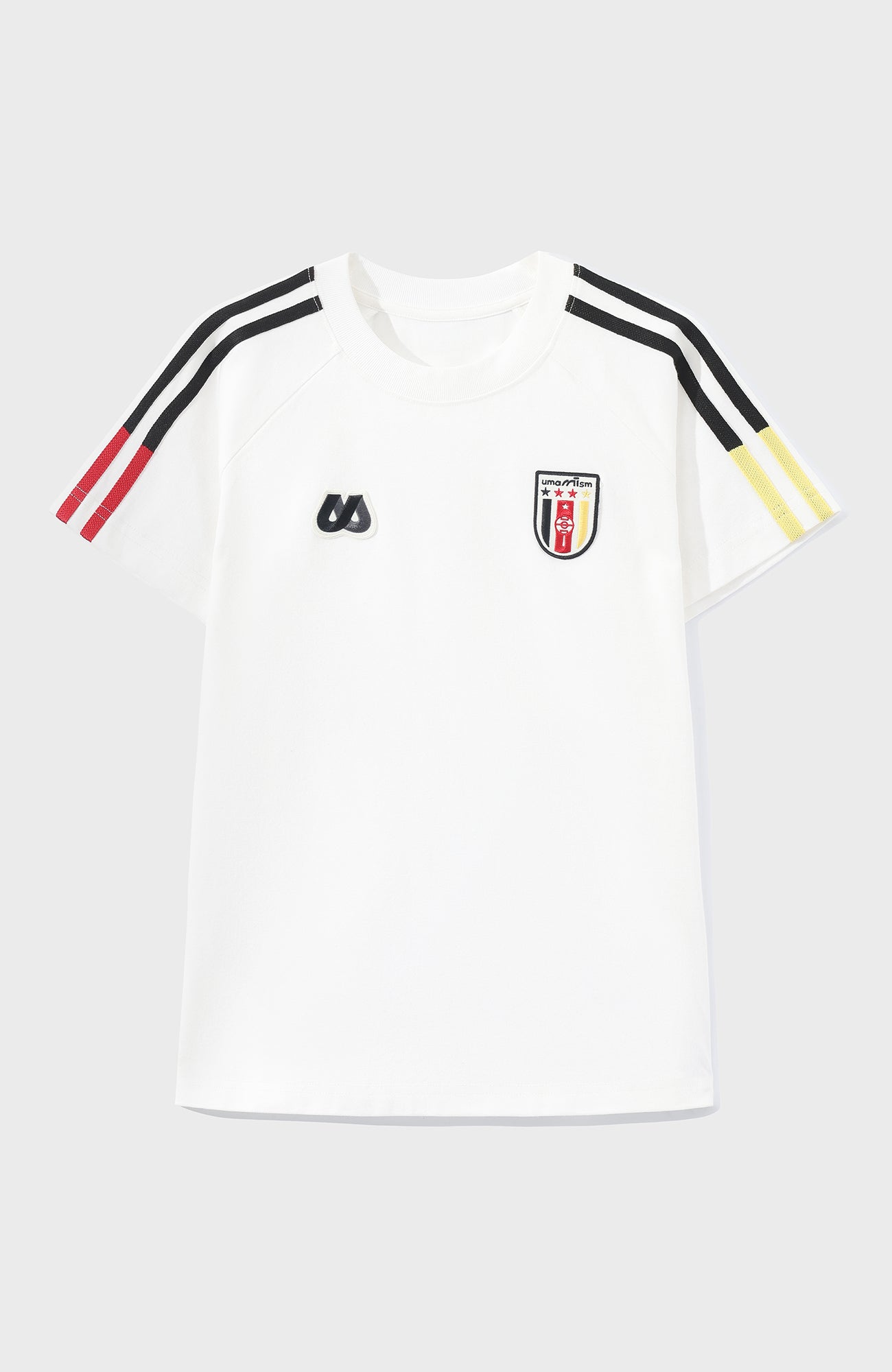 UMAMIISM Contrast Stripe Jersey Tee-T Shirt-XS-Dark Blue-Free Shipping Leatheretro