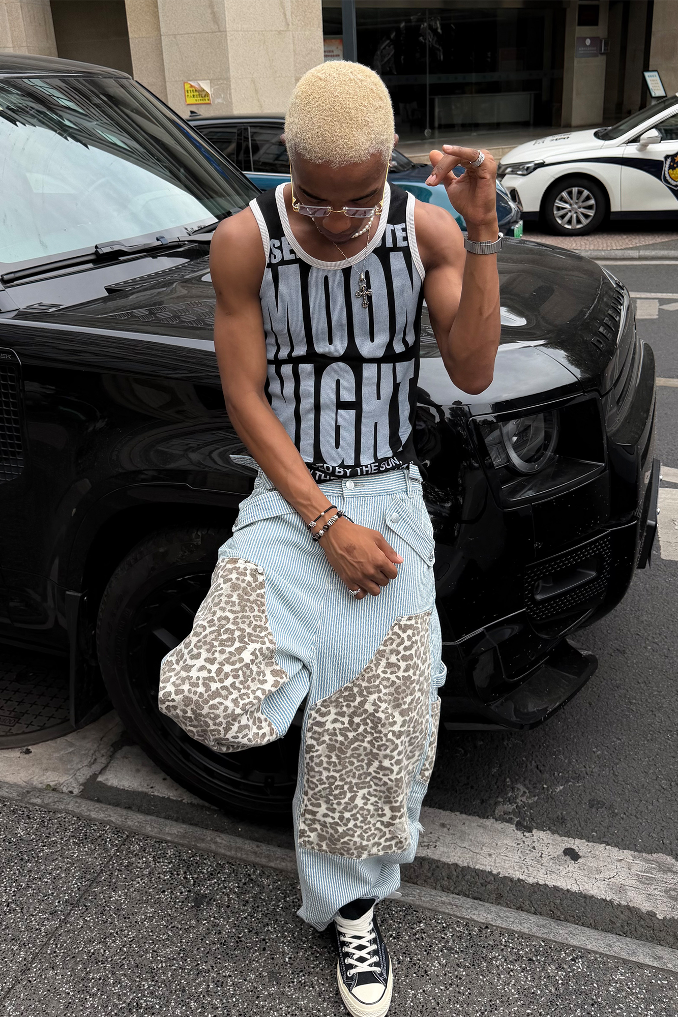 STEEPC Slogan Letter Graphic Ribbed Slim Tank Top-Tank Top-S (1)-Free Shipping Leatheretro