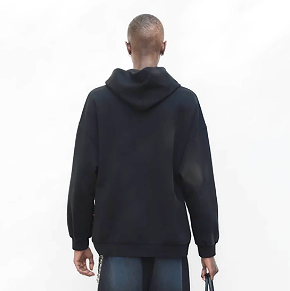 TRIANGLE PROJECT Gem Zip-Up Hoodie-Jacket-S-Free Shipping Leatheretro