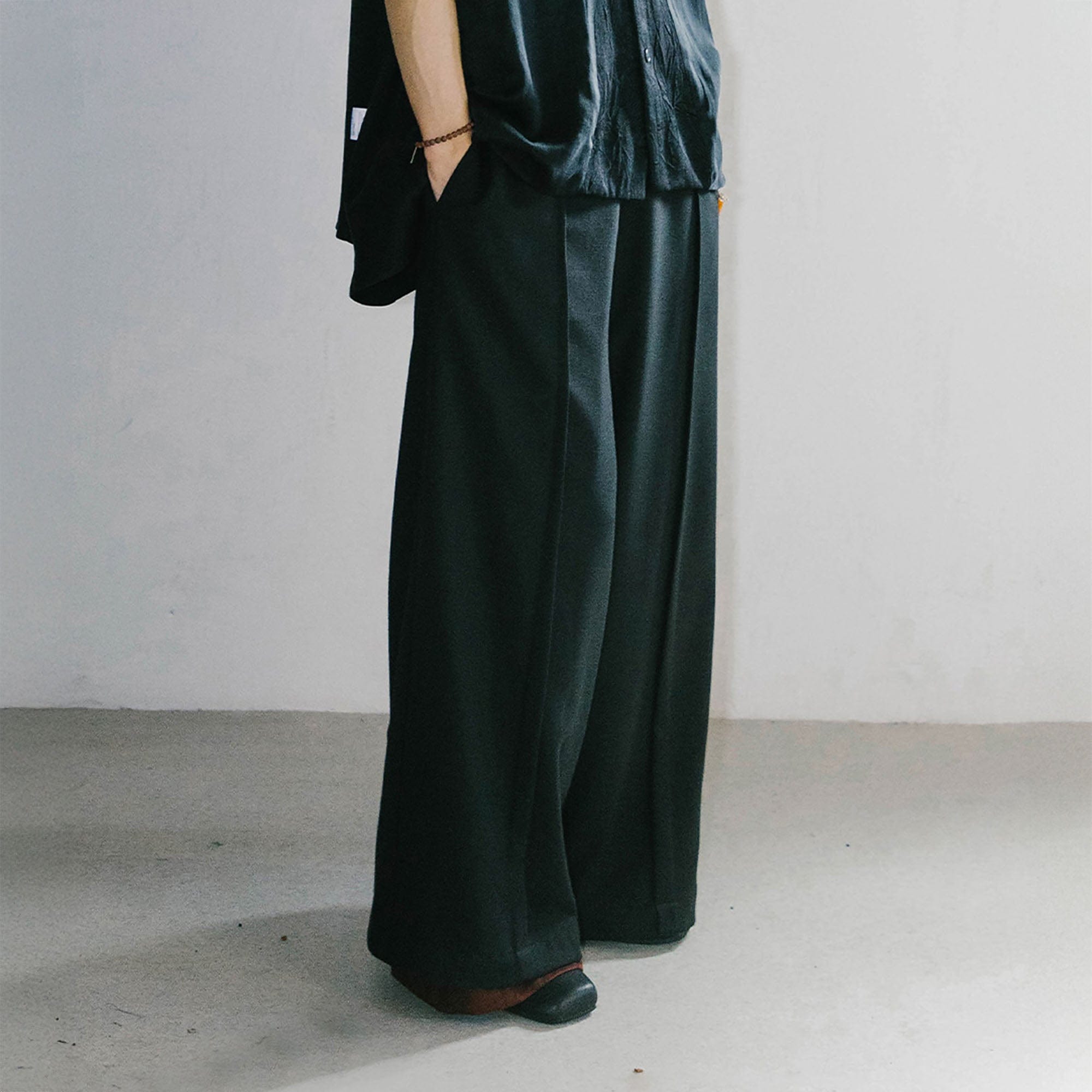 ALVNG AR ANTS Tie-Dye Reversible Wide-Leg Drawstring Pants-Pants-S-Free Shipping Leatheretro