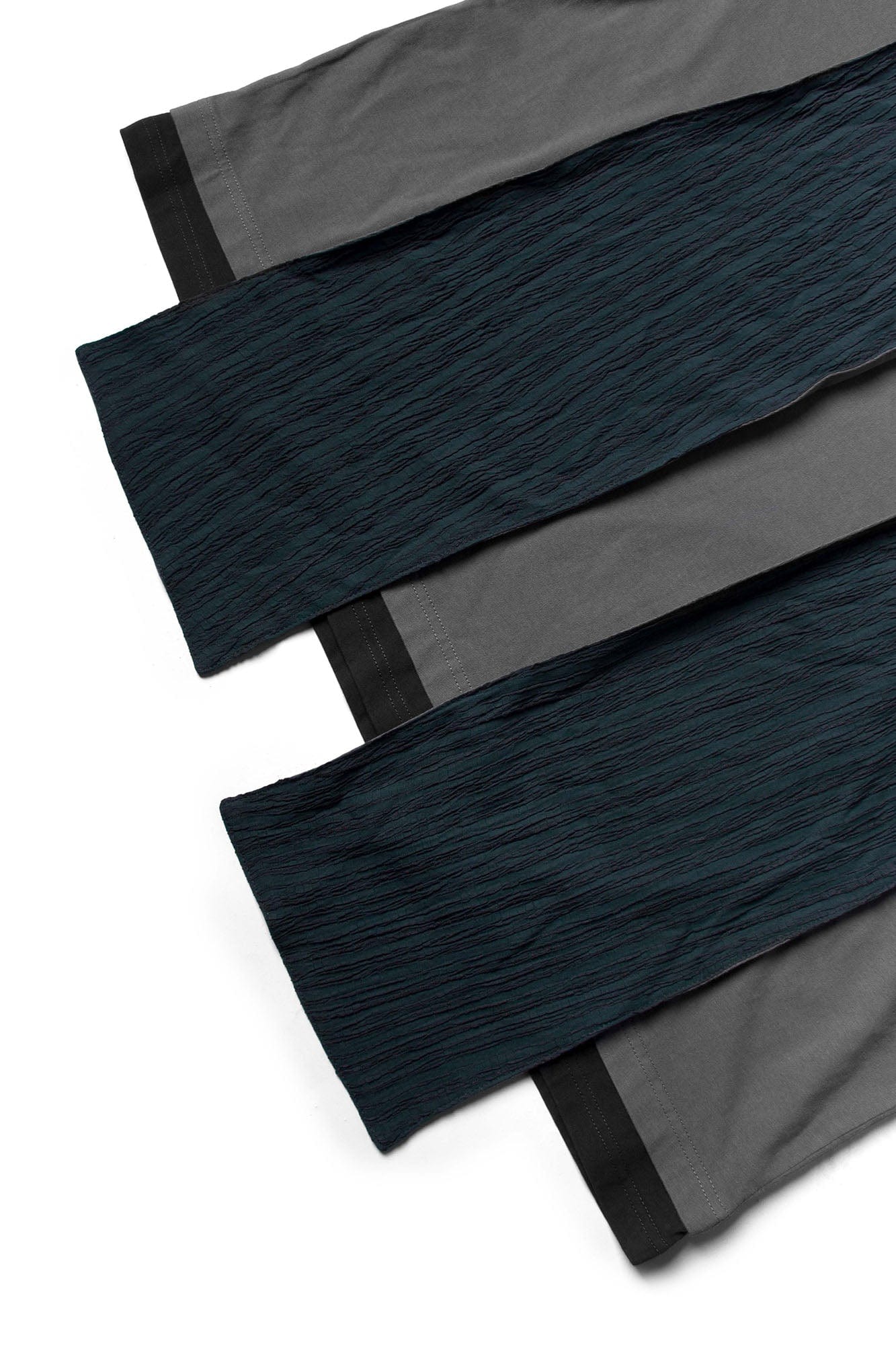 RELABEL Triple-Layer Detachable Striped Hood Long-Sleeve Tee Green-L/S Tee-XS-Free Shipping Leatheretro