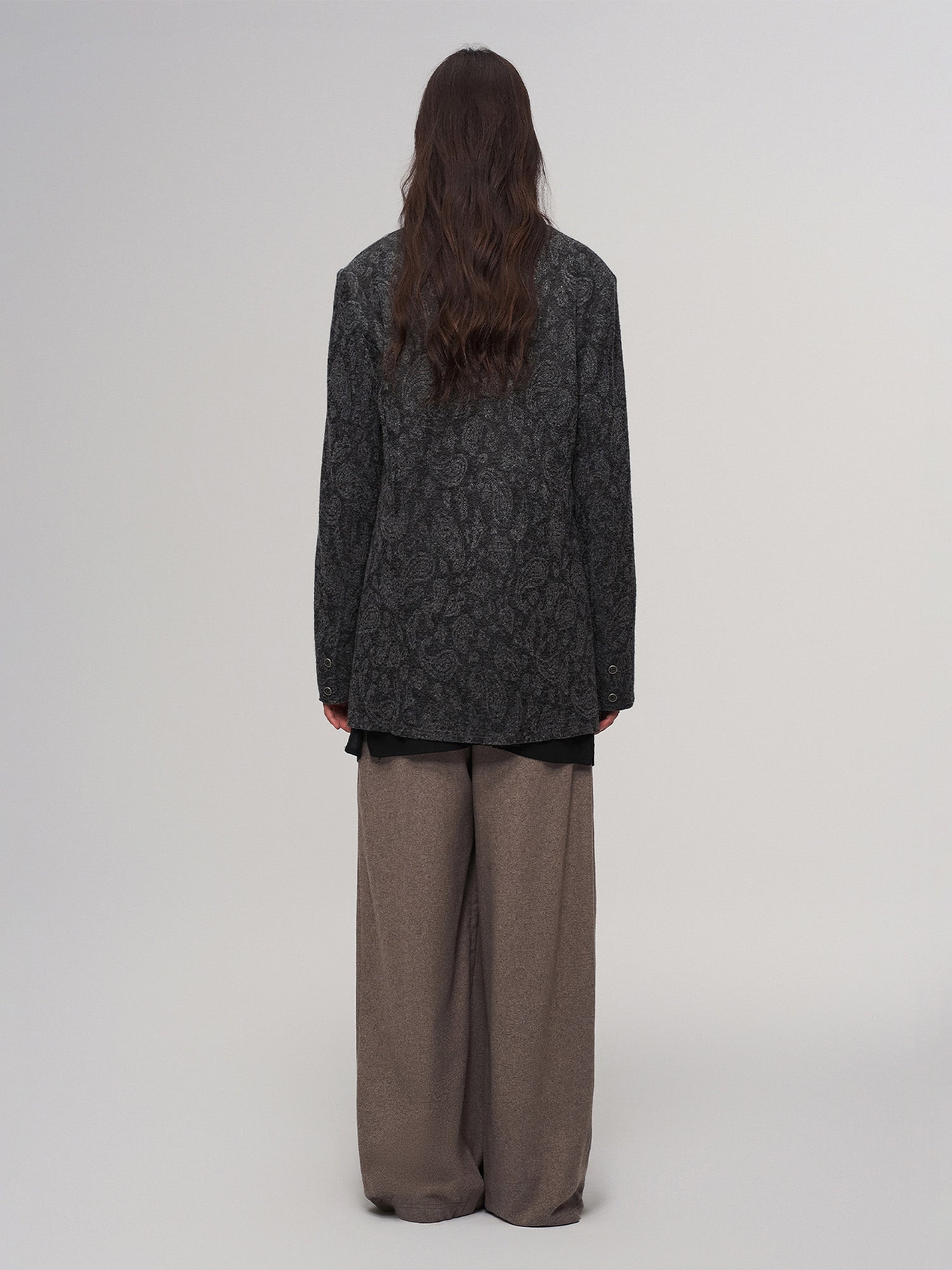 ILNya Nieternite Nifutur Paisley Jacquard Oversized Blazer-Jacket-S (0)-Free Shipping Leatheretro