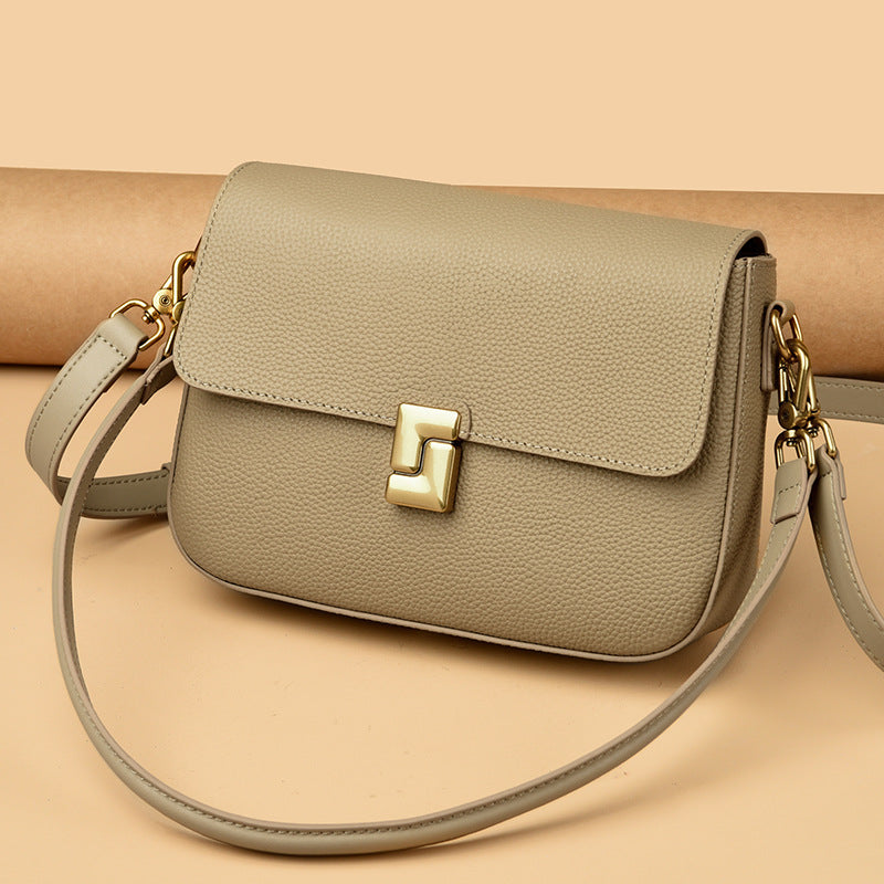 Vintage Inspired Women's Retro Shoulder Bag - Classic Leather Messenger Bags-Shopper Bag-Windbreaker Gray-Free Shipping Leatheretro