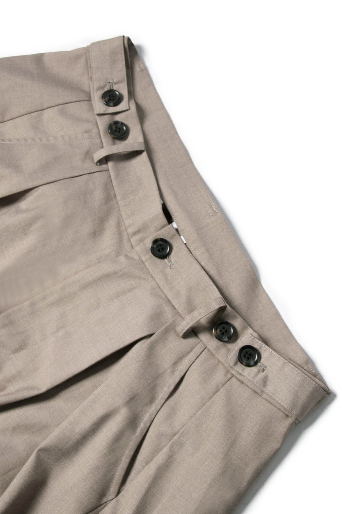 RELABEL Pleated Drape Wide-Leg Trousers-Pants-XS-Gray-Free Shipping Leatheretro