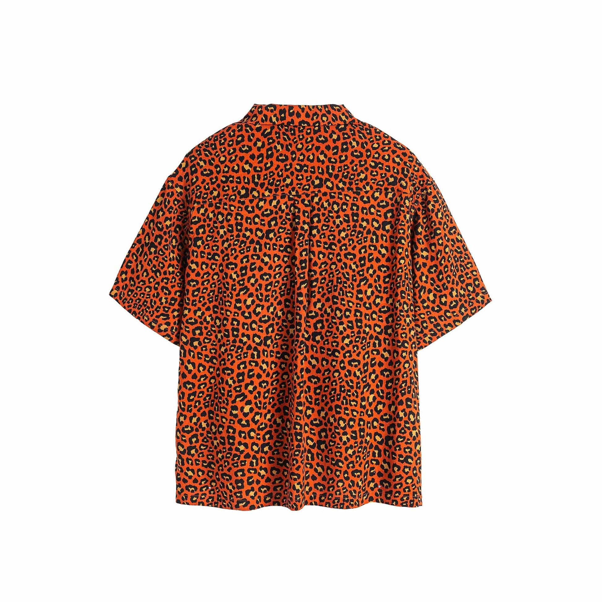 ME DA IGUAL Retro Leopard Full-Print Cuban Half Shirt-Shirt-M-Free Shipping Leatheretro