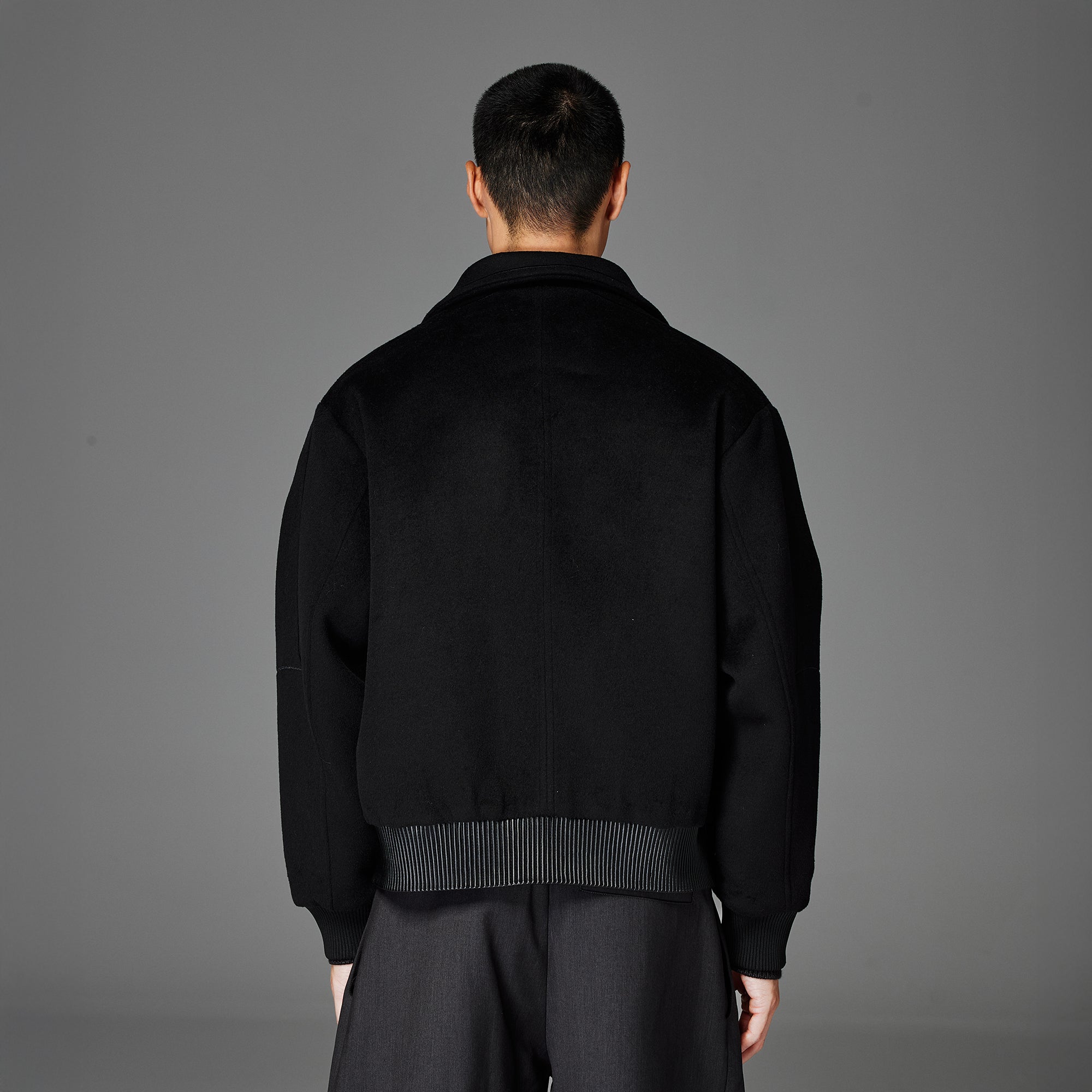 CATSSTAC Topstitch Ornate Pocket Wool-Blend Jacket-Jacket-M (Preorder)-White-Free Shipping Leatheretro