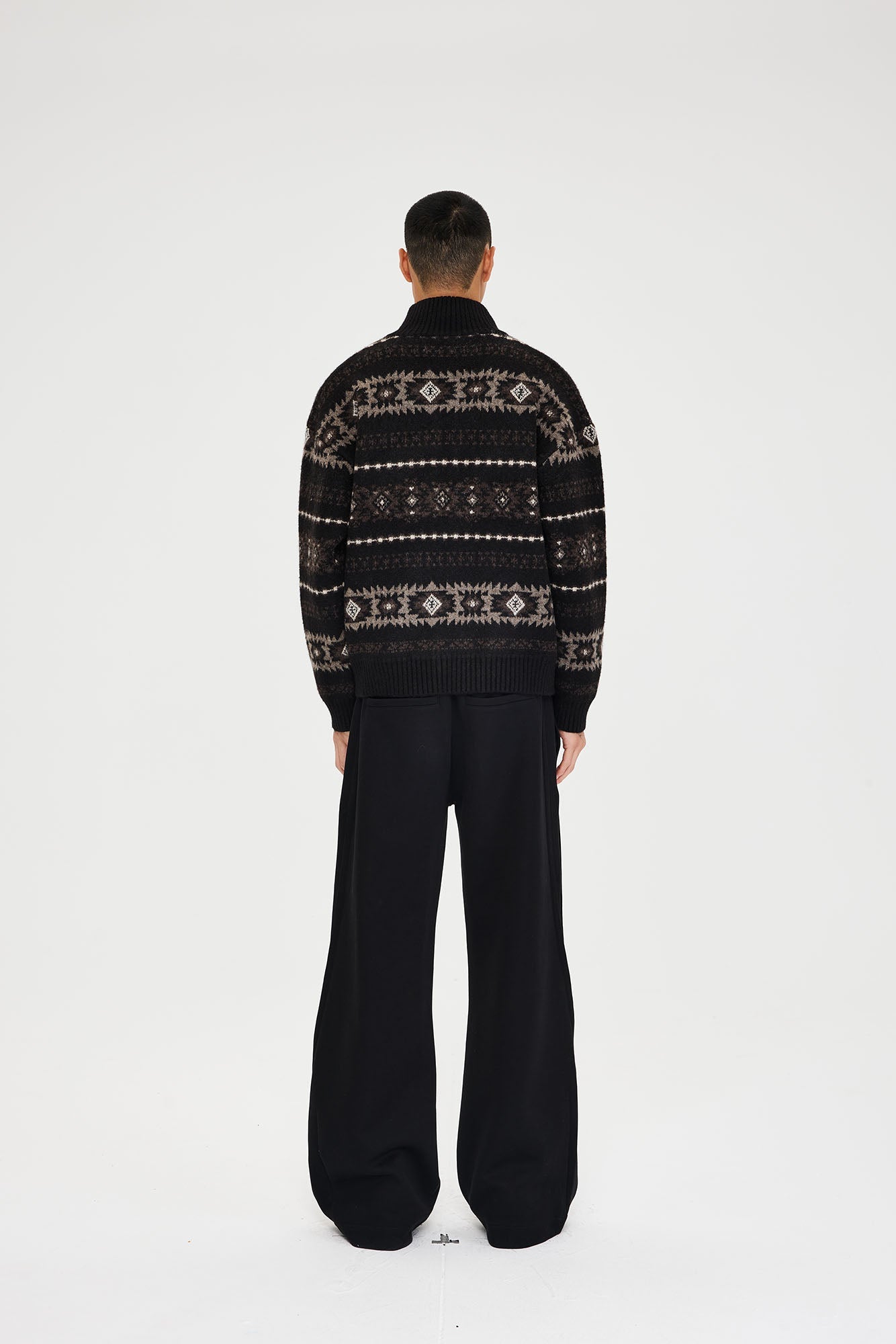 CATSSTAC Essential Panel Straight-Leg Sweatpants-Pants-M-Gray-Free Shipping Leatheretro