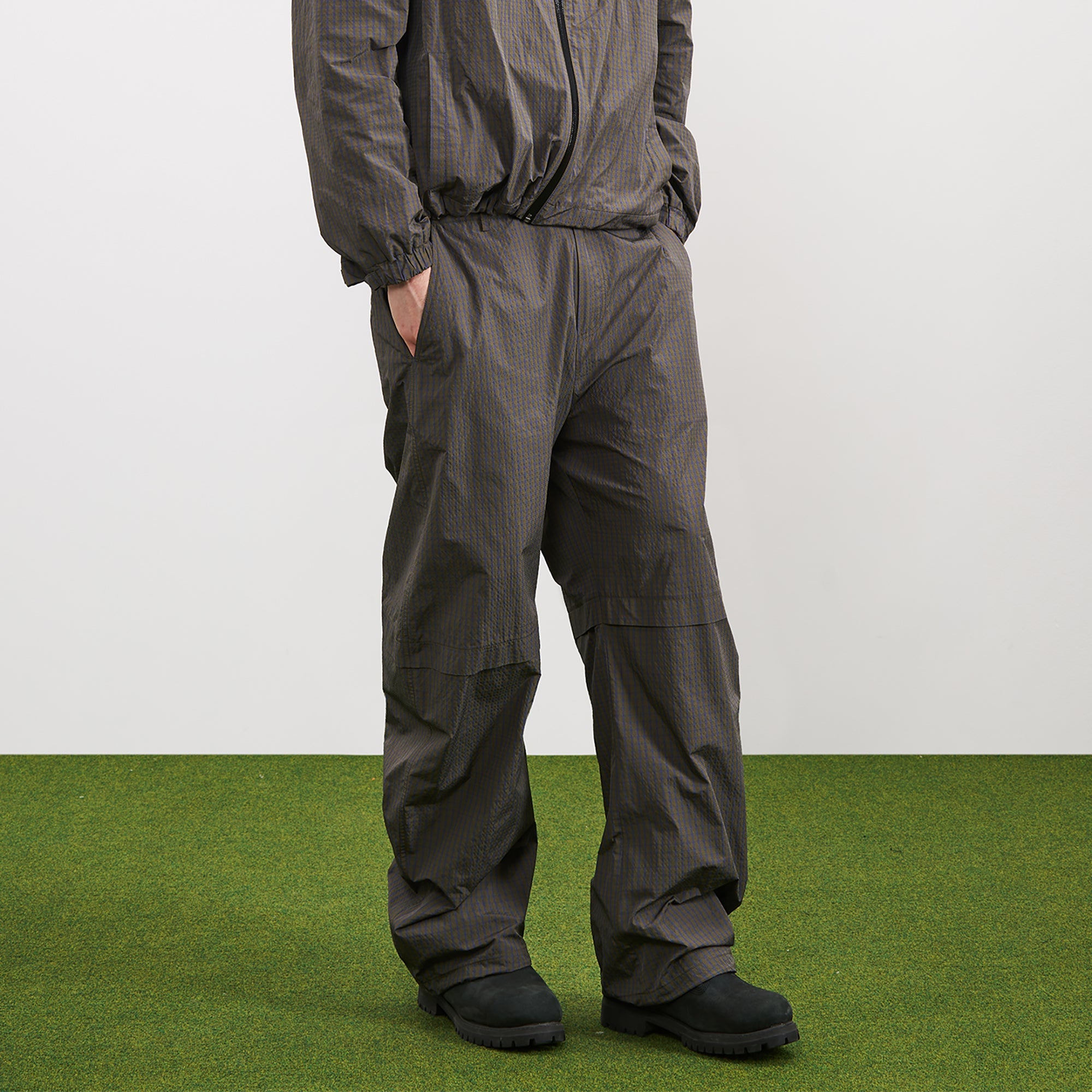 PMW Water-Resistant Plaid Drawstring Pants-Pants-S-Free Shipping Leatheretro