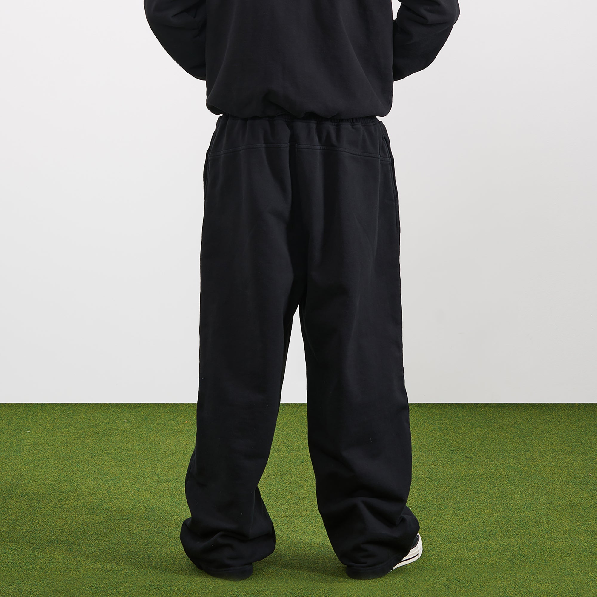 PMW Oversized Curved Wide-Leg Sweatpants-Pants-S-Free Shipping Leatheretro