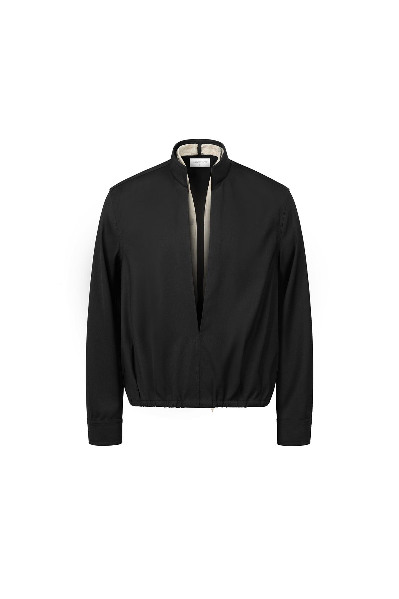 OKAYTHXBYE Multi-Wear Floral Scarf Mandarin Collar Shirt-Shirt-S-Free Shipping Leatheretro