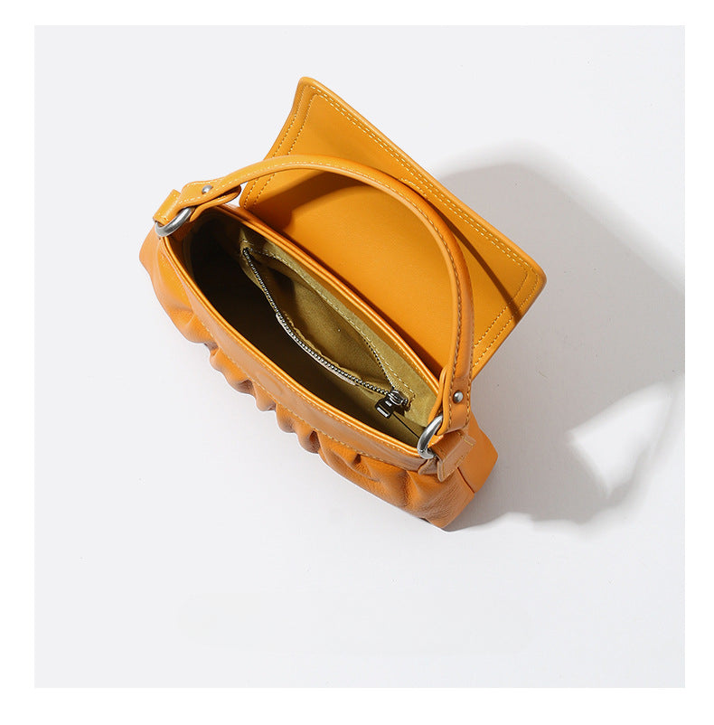 Genuine Top-Grain Leather Shoulder Bags for Women-Handbags-White-Free Shipping Leatheretro