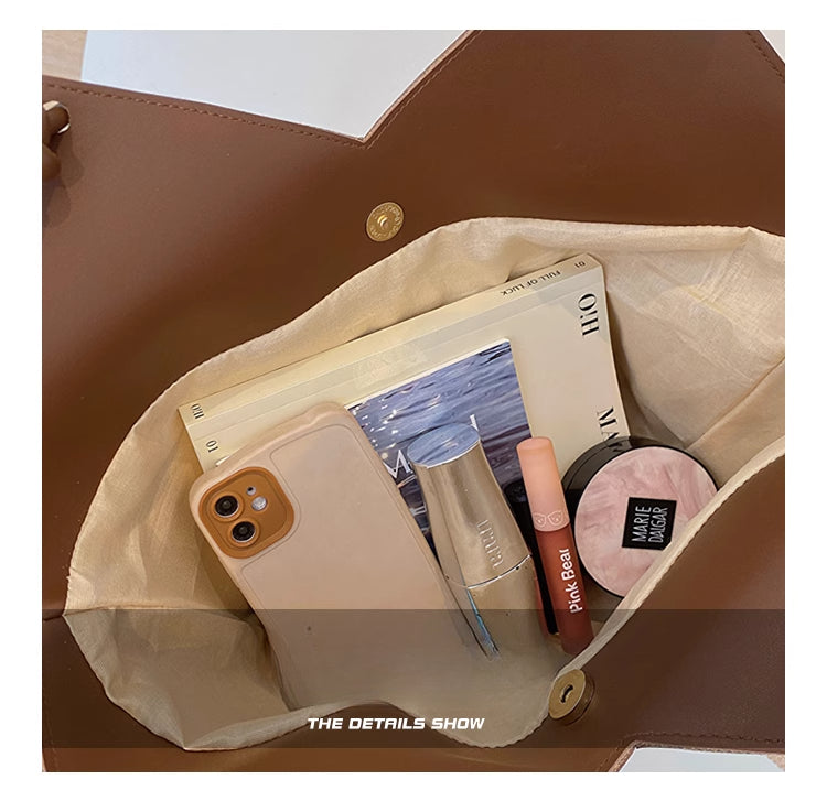 Large Capacity Tote Bag – Vintage Straw Woven Handbag-White with brown.-Free Shipping Leatheretro