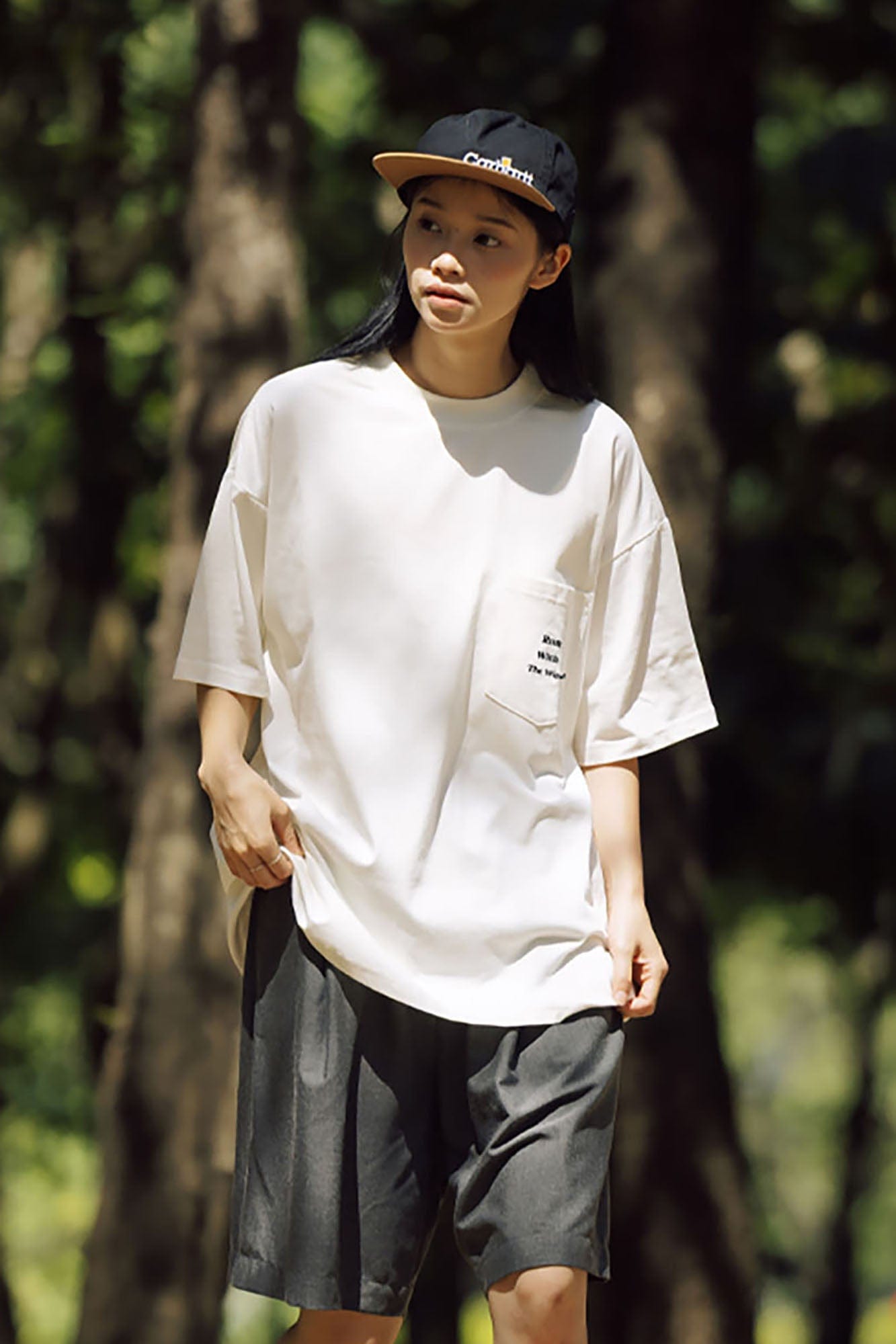 BANANA CLUB Wild Animal Graphic Sorona Oversized T-Shirt-T Shirt-S-Grizzlies-Free Shipping Leatheretro