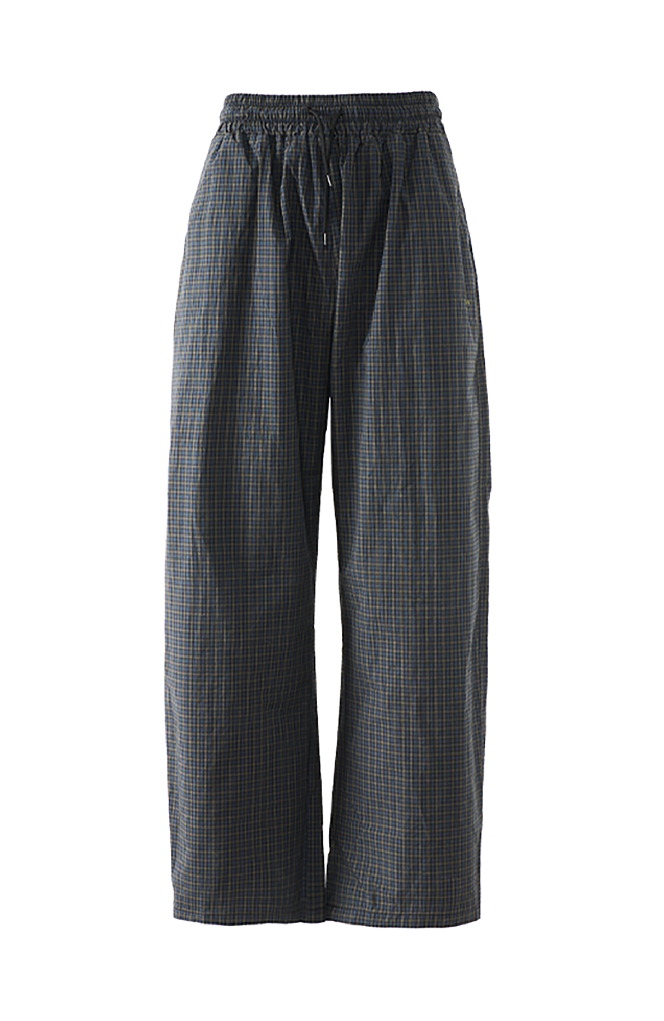 PMW Retro Plaid Drawstring Pants-Pants-S-Free Shipping Leatheretro