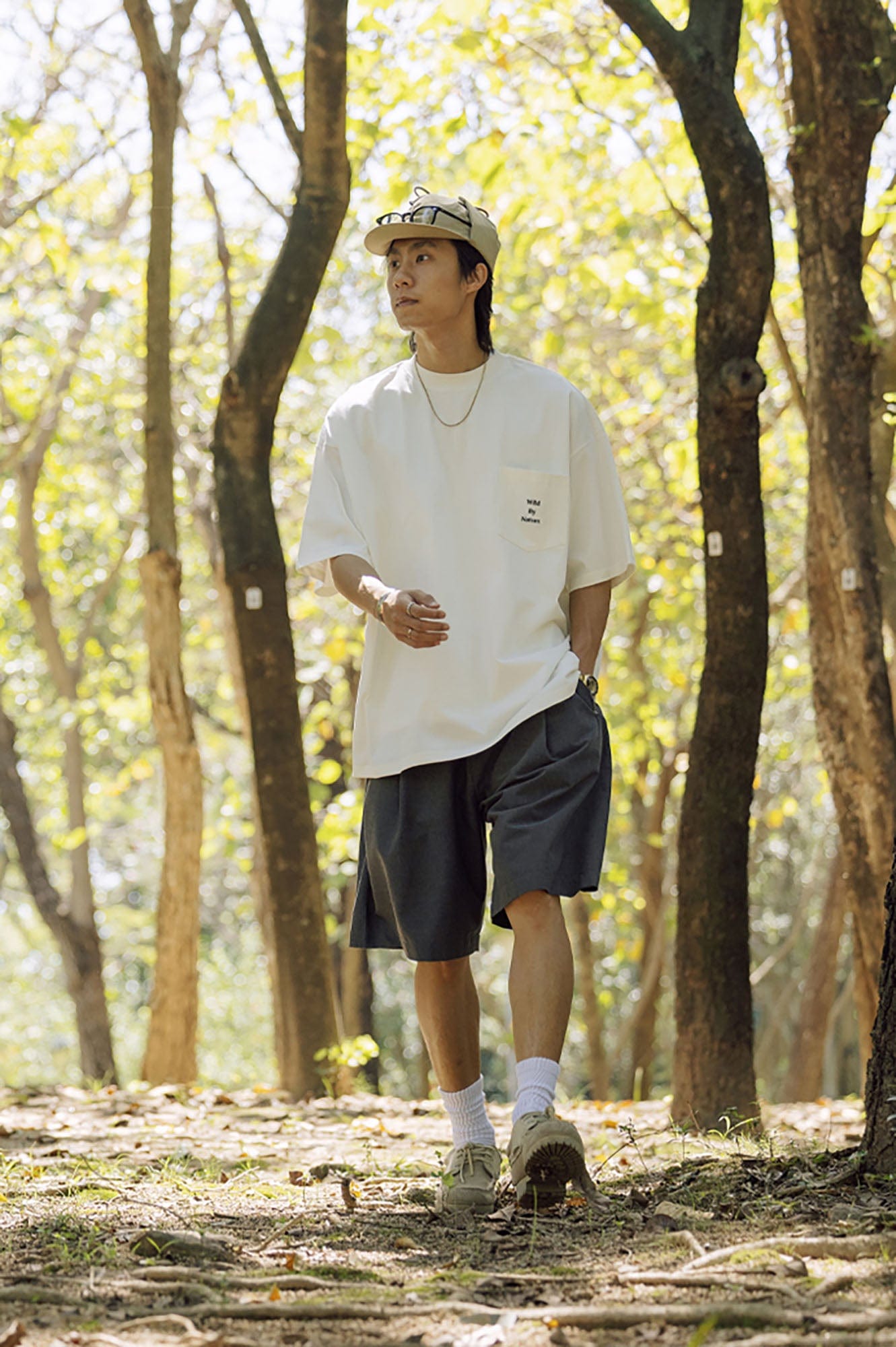 BANANA CLUB Pleated Quick-Dry Shorts-Shorts-S-Free Shipping Leatheretro