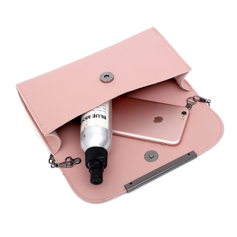 Large Capacity Mother & Daughter Faux Leather Shoulder Bags Tote Bag 3-Piece Set-Red-Free Shipping Leatheretro