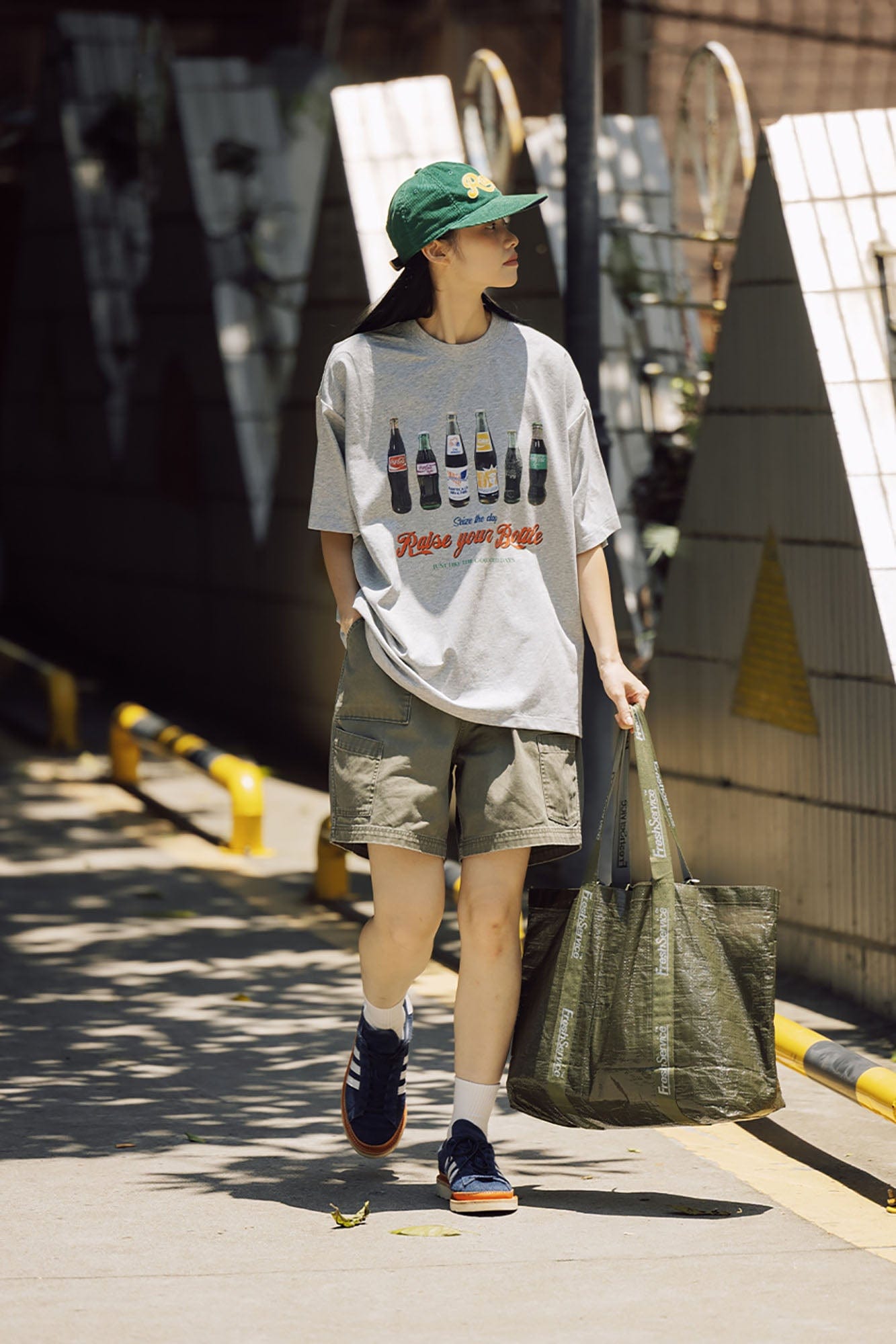 BANANA CLUB Multi-Pocket Utility Shorts-Shorts-S-Gray-Free Shipping Leatheretro