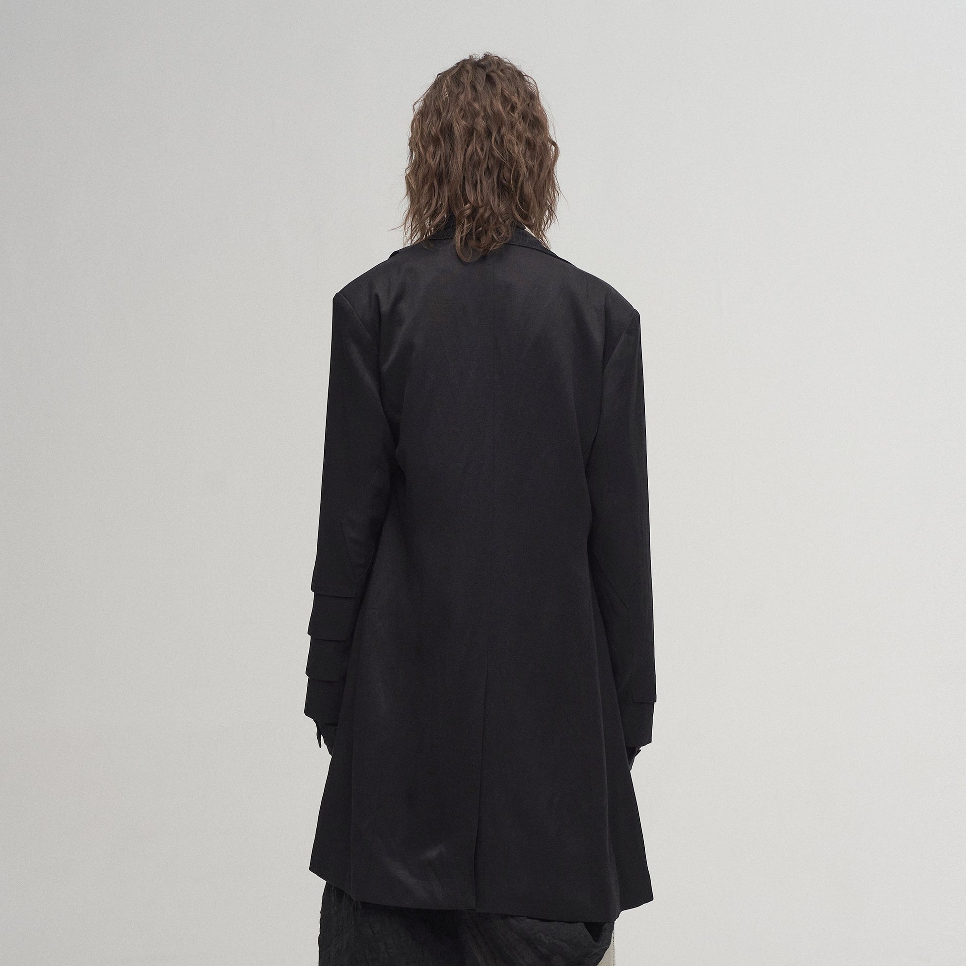 ILNya Nieternite Nifutur Reversible Armor-Sleeve Longline Blazer-Jacket-S(0) (Preorder)-Free Shipping Leatheretro