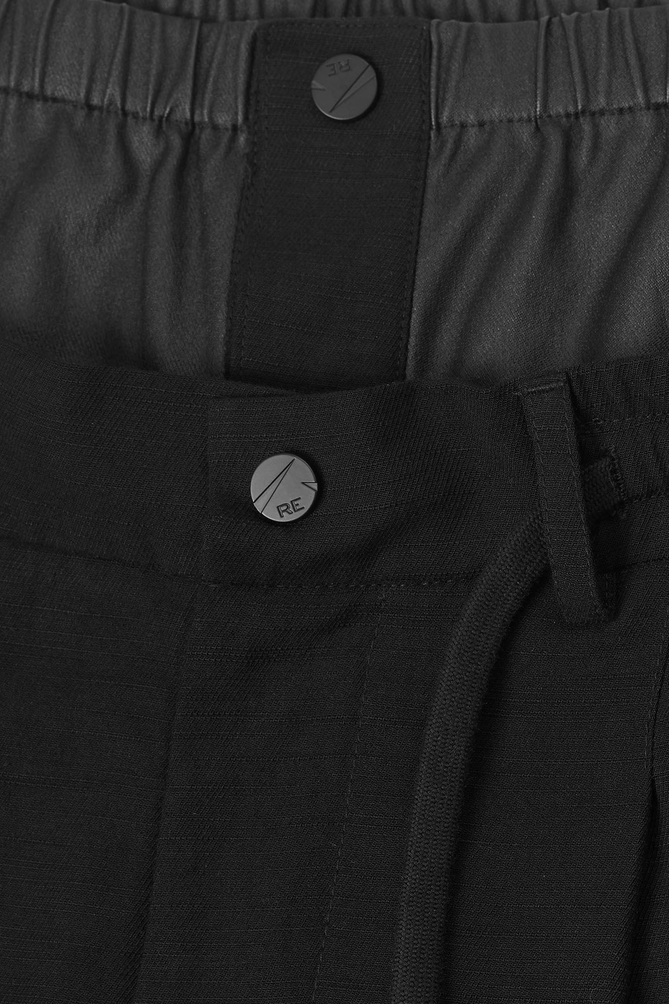 RELABEL Double-Waist Tencel-Acetate Shorts-Shorts-XS (Preorder)-Free Shipping Leatheretro