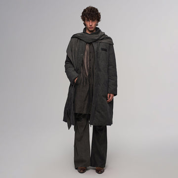 ILNya Nieternite Nifutur Wrapped Scarf 3M Overcoat-Jacket-S(0) (Preorder)-Free Shipping Leatheretro