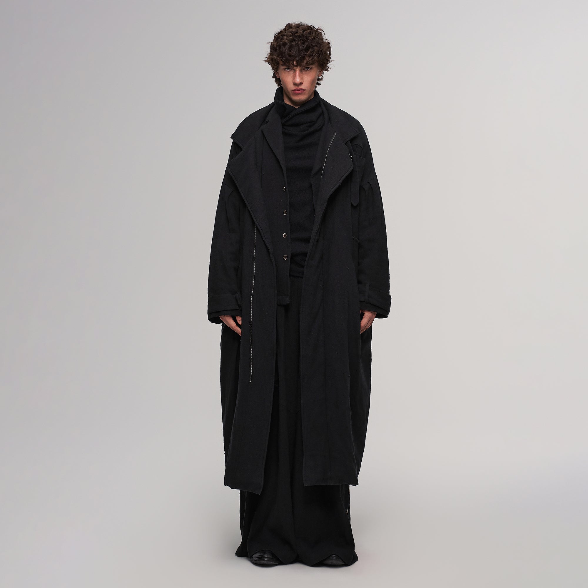 ILNya Nieternite Nifutur Essential Linen-Blend Oversized 3M Coat-Jacket-S(0)-Free Shipping Leatheretro