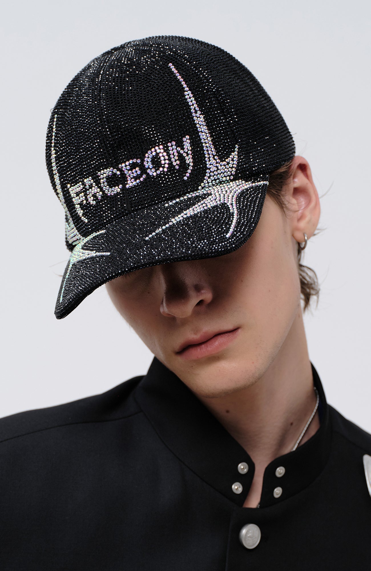 FACEONLAB Diamond Venom Gothic Cap-Hat, Cap, Beanie-One Size-Free Shipping Leatheretro