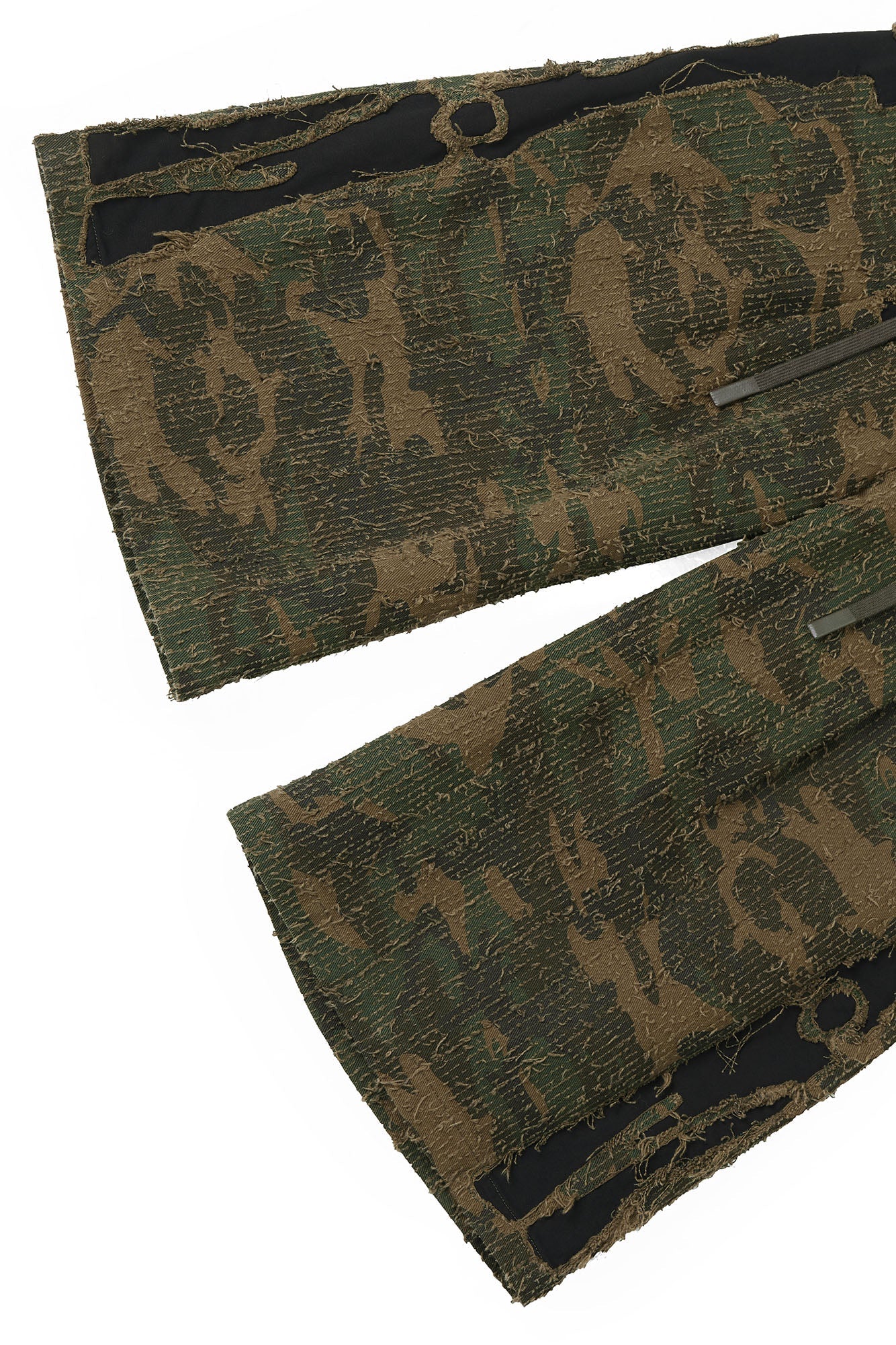 RELABEL Camo Skeleton Patch Shorts-Shorts-XS-Free Shipping Leatheretro