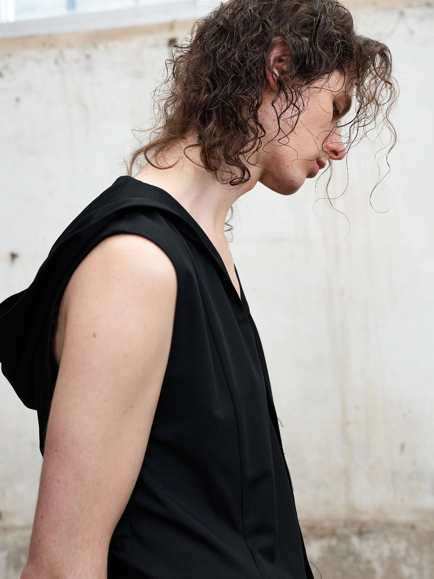ILNya Nieternite Nifutur Hooded Waist-Cinched Vest-Vest-S (0)(Preorder)-Free Shipping Leatheretro