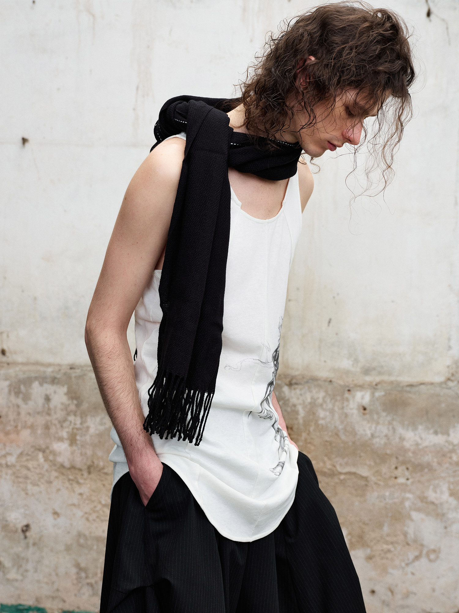 ILNya Nieternite Nifutur Spliced Graphic Tank Top-Tank Top-S (0)-Free Shipping Leatheretro