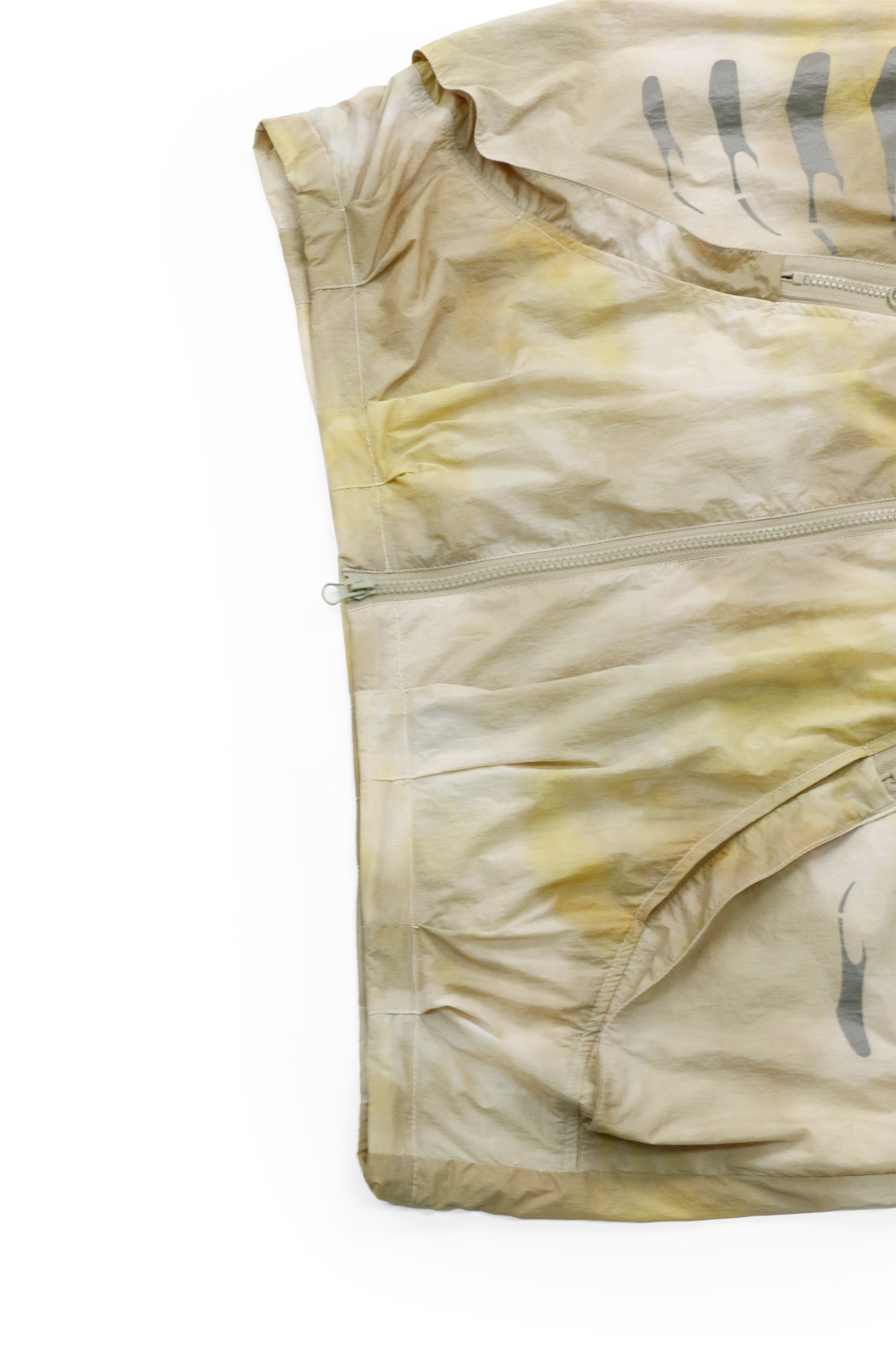 RELABEL Acid-Wash Balloon Hem Hooded Jacket Yellow-Jacket-XS (Preorder)-Free Shipping Leatheretro