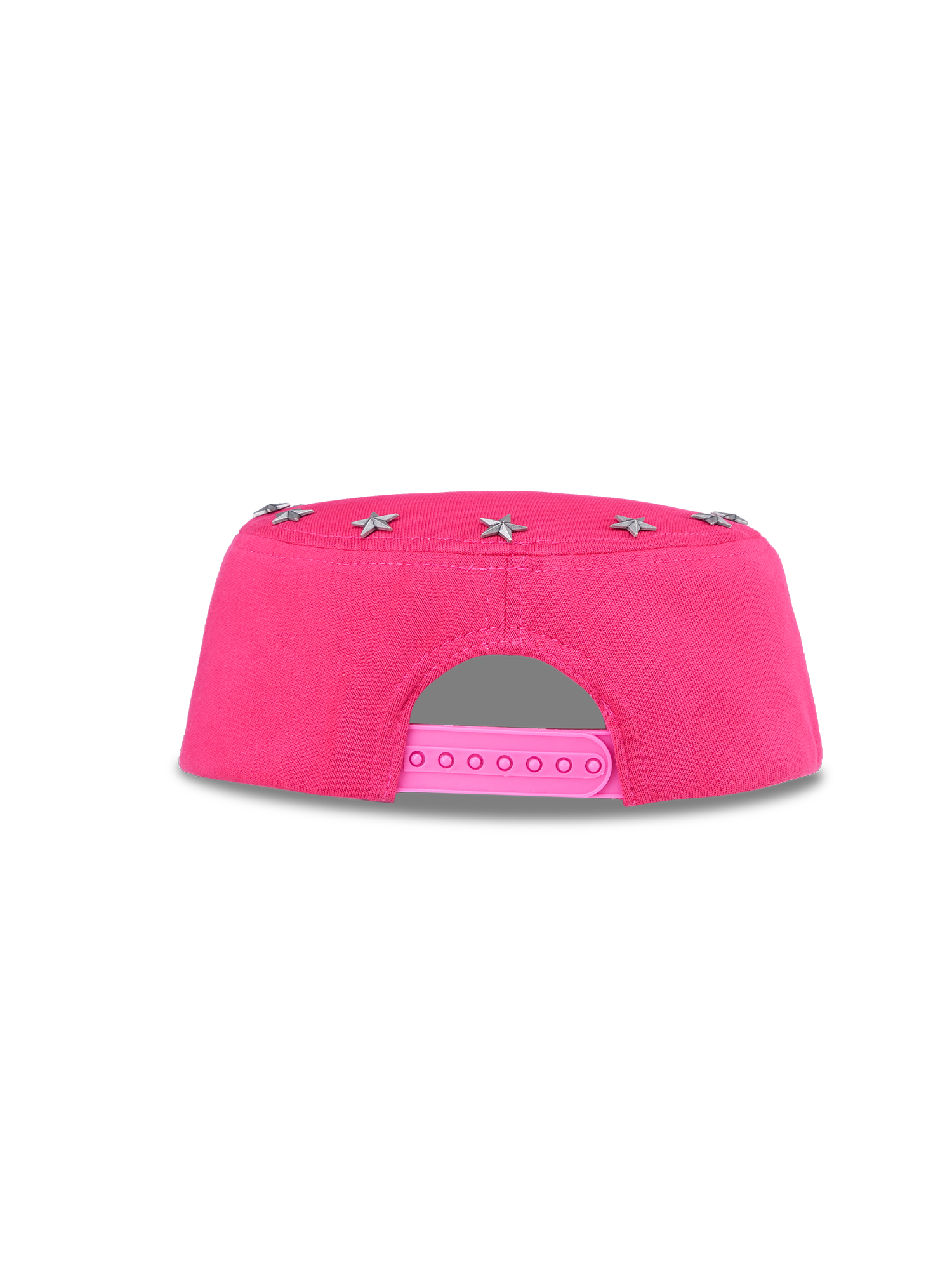 SANB Star-Studded Embroidered Pillbox Cap-Hat, Cap, Beanie-One Size-Pink-Free Shipping Leatheretro