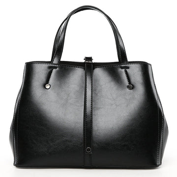 Luxury Retro Women's Hand-carrying Bag - Modern Leather Style Handbag-Handbags-Black Single Piece-Free Shipping Leatheretro